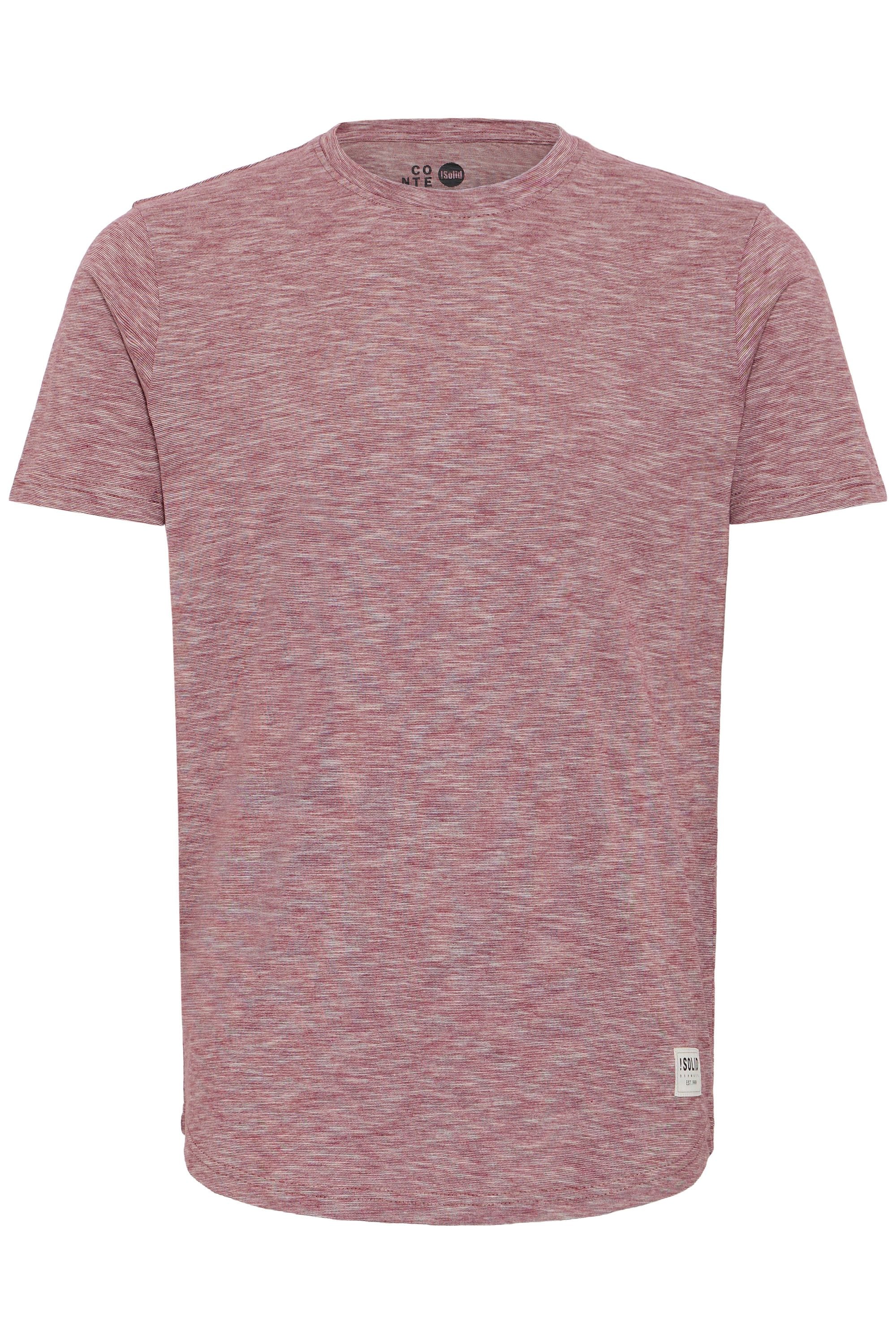 Solid Rundhalsshirt "Rundhalsshirt SDFigos" günstig online kaufen