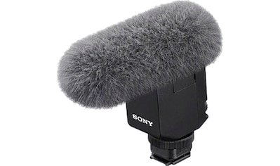 Mikrofon »Shotgun-Mikrofon ECM-B10 (Kompakt, Kabellos, Batterielos)«, (1 tlg.)