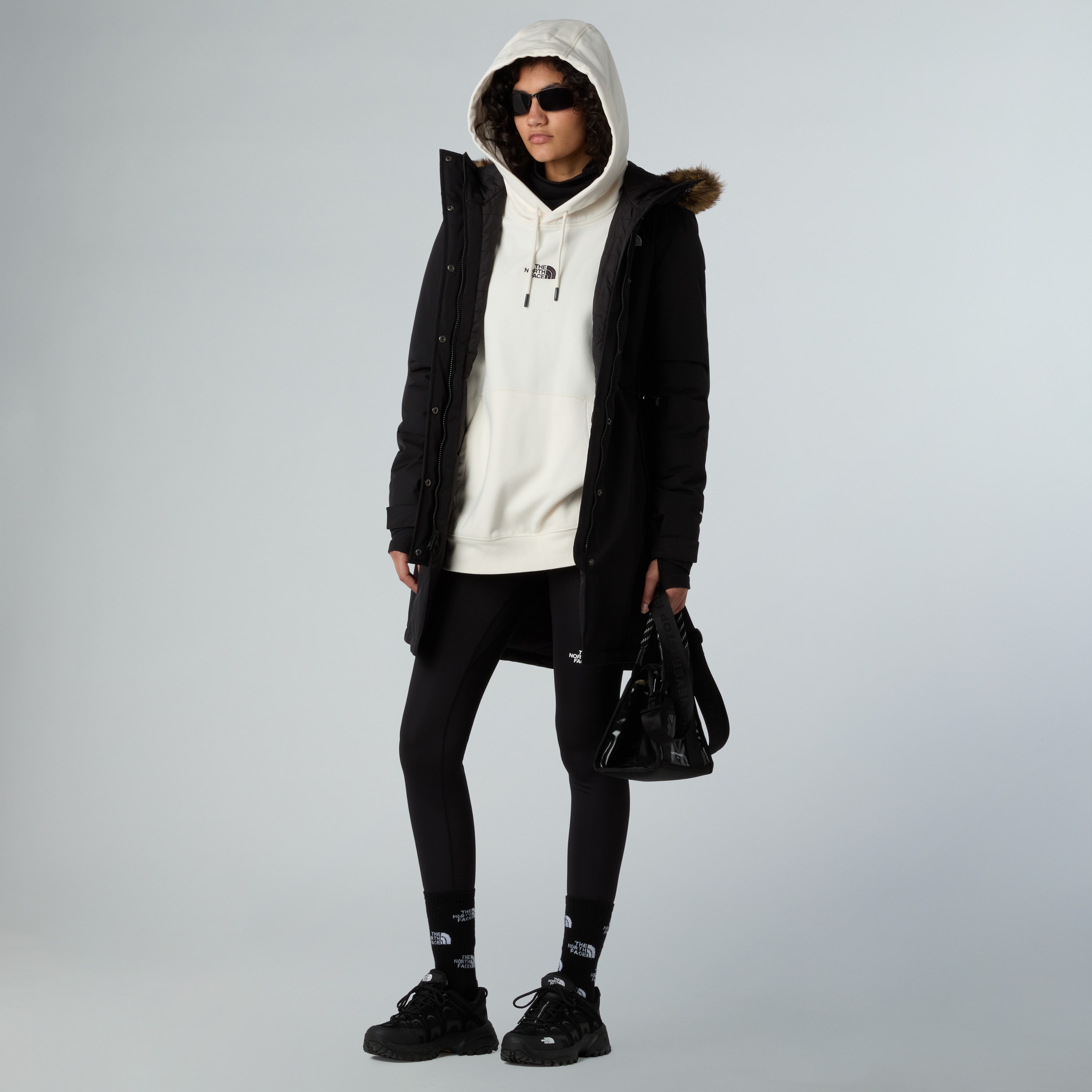 The North Face Kurzmantel »W ZANECK PARKA« mit 2-Wege-Reißverschluss, atmungsaktiv, winddicht, wasserdicht