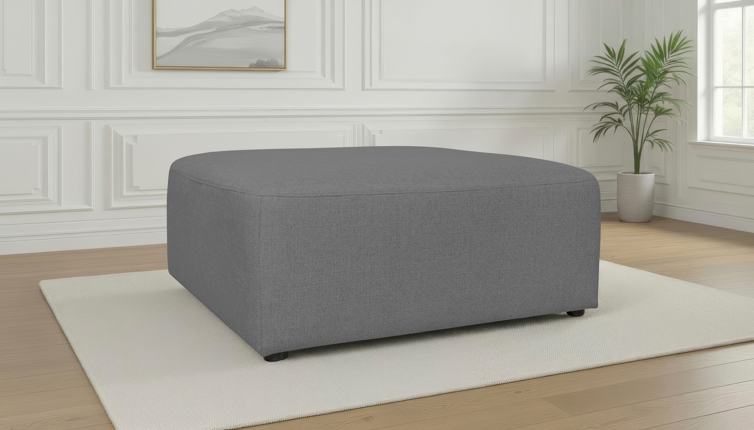 OTTO home Polsterhocker "Koa, Hocker, passend zur Modulserie KOA" in Websto günstig online kaufen