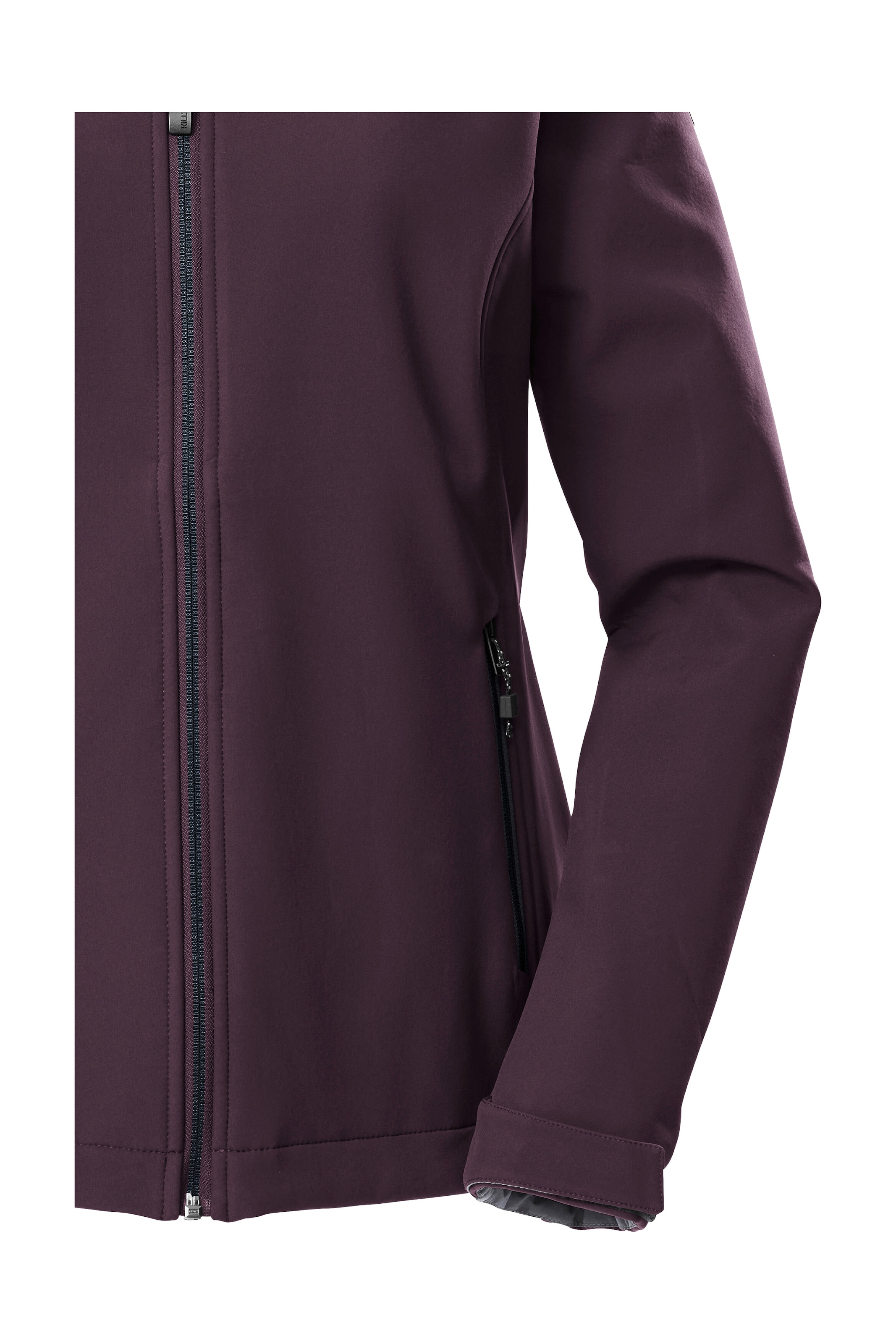 Killtec Softshelljacke »KOW 8 WMN SFTSHLL JCKT«, Damen Softshelljacke: wasser- und windabweisend, atmungsaktiv