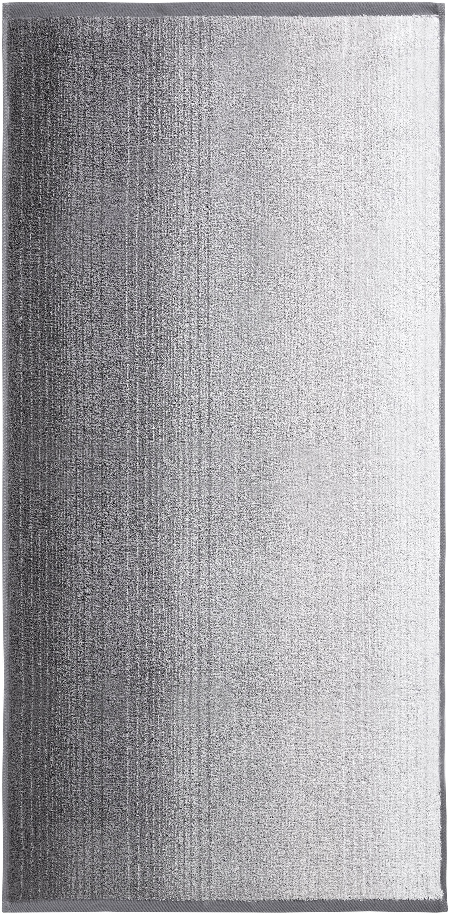 Dyckhoff Handtuch Set »mit Farbverlauf«, Set, 6 tlg., Walkfrottee, mit Farbverlauf;4 Handtücher (50x100cm), 2 Duschtücher (70x140cm)