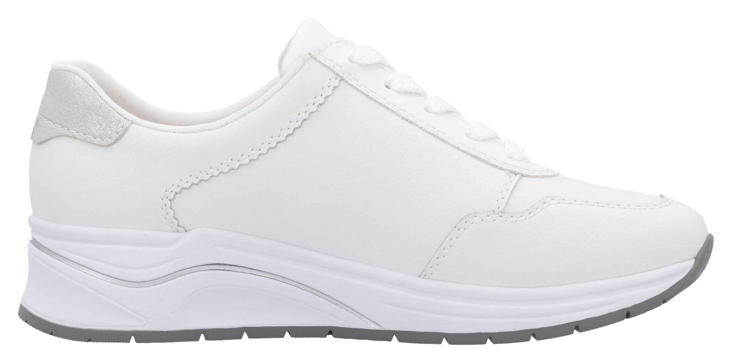 Rieker Keilsneaker, Halbschuh, Schnürschuh, Freizeitschuh mit Soft-Einlage