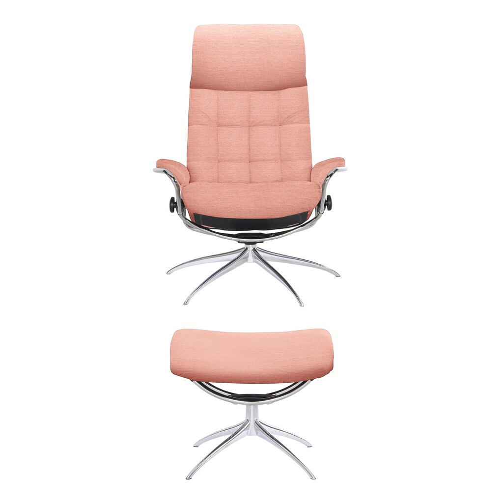 Stressless® Relaxsessel »London«, (Set, Relaxsessel mit Hocker)