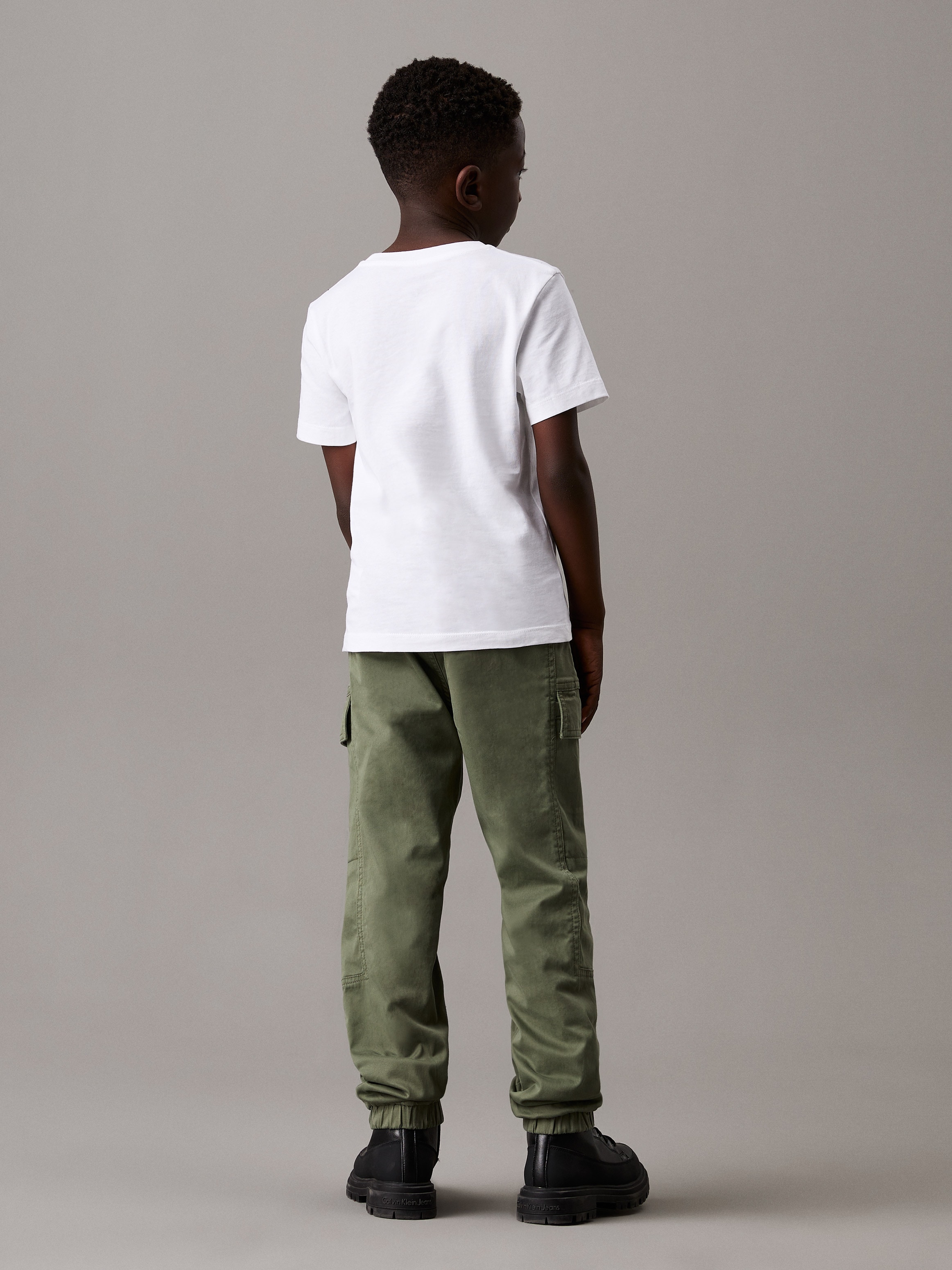 Calvin Klein Jeans Sweathose »ESSENTIAL WOVEN CARGO PANTS«, für Kinder bis 16 Jahre mit Logo-Print