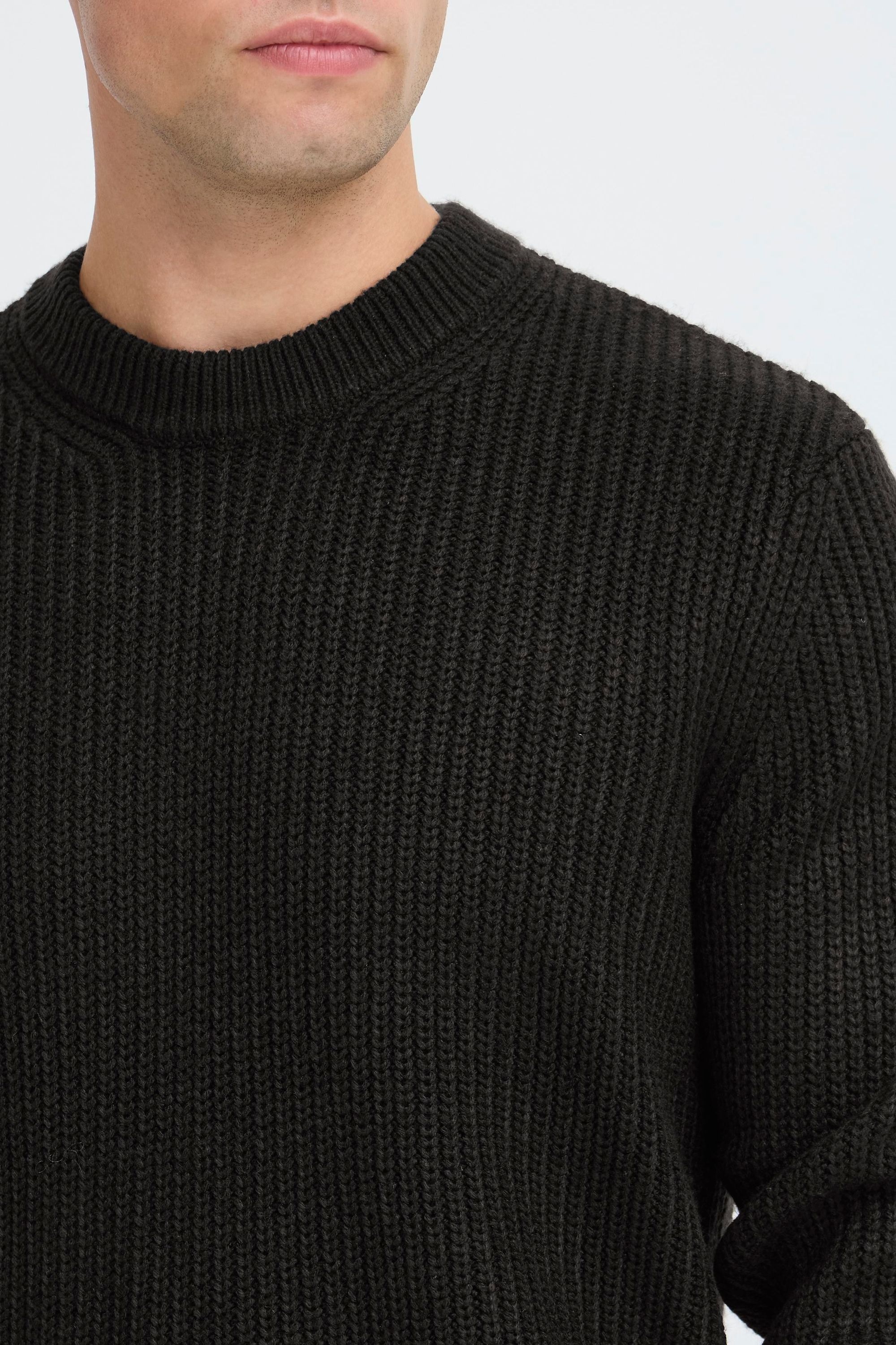 Blend Strickfleece-Pullover »Strickpullover BHMRibi«