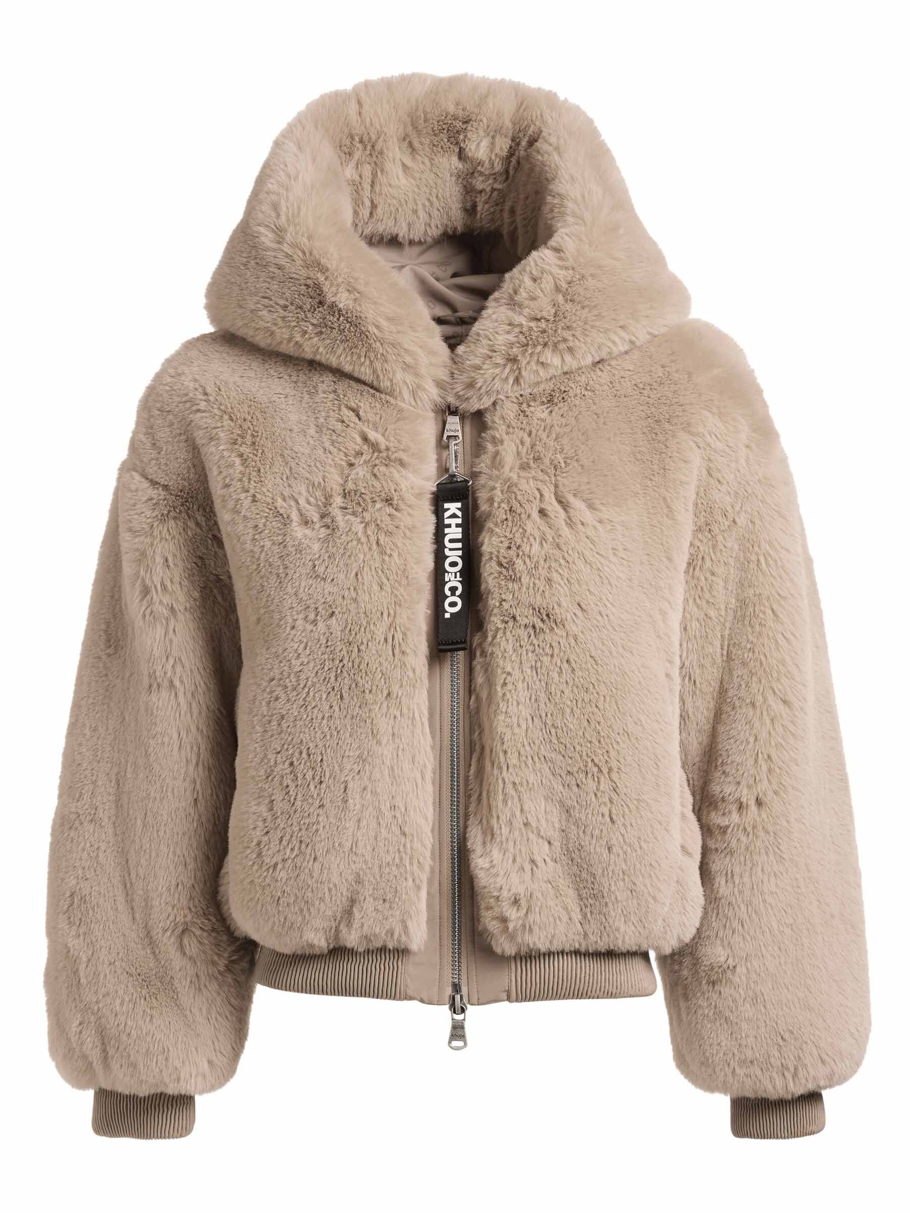 khujo Blouson »KRIS« mit Kapuze