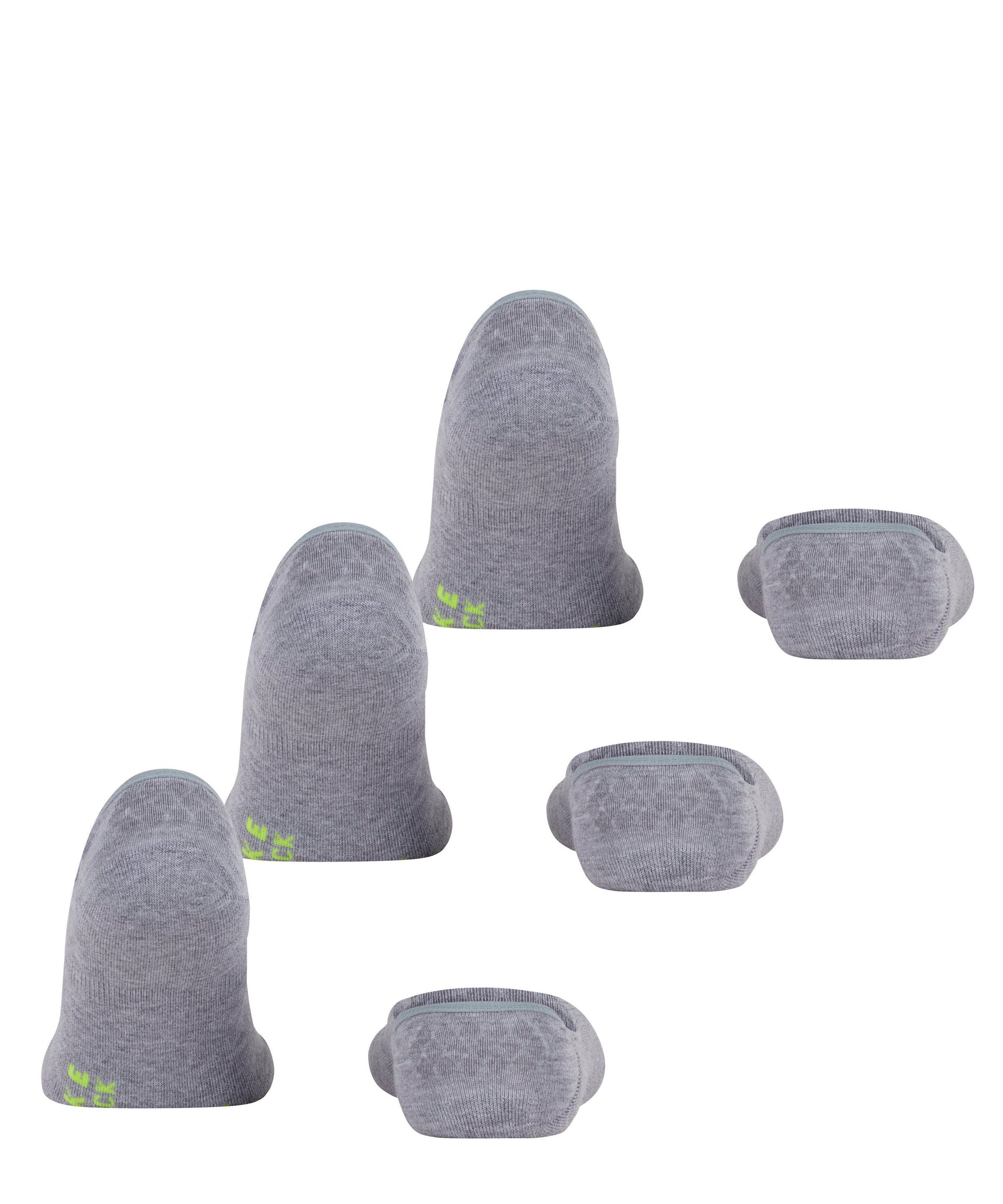 FALKE Füßlinge »Cool Kick« 3 Paar,  für Kinder, mit High-Cut-Ausschnitt, aus Funktionsmaterial, 3er-Pack