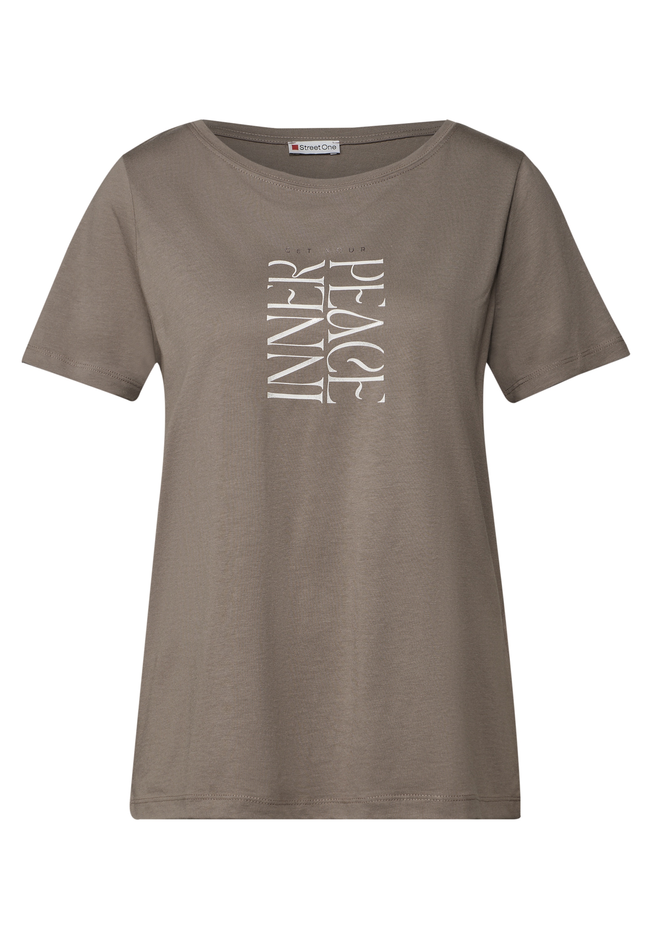 STREET ONE T-Shirt, im soften Baumwoll-Mix