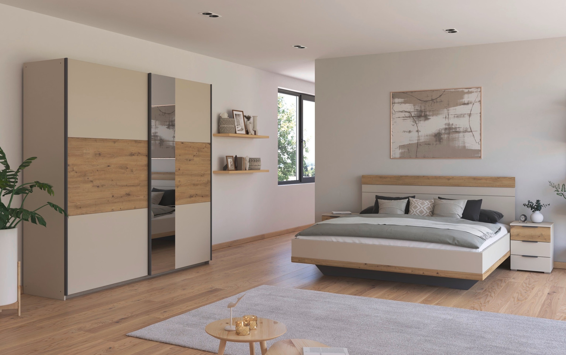 rauch Schlafzimmer-Set "Komplettschlafzimmer Schlafzimmer Schlafzimmermöbel günstig online kaufen