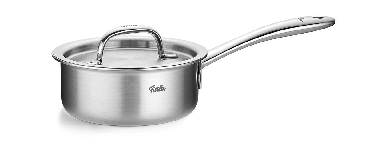 Fissler Kasserolle "M5 Pro-Ply Stielkasserolle mit Metalldeckel" 1 tlg. Edelstahl 18/10
