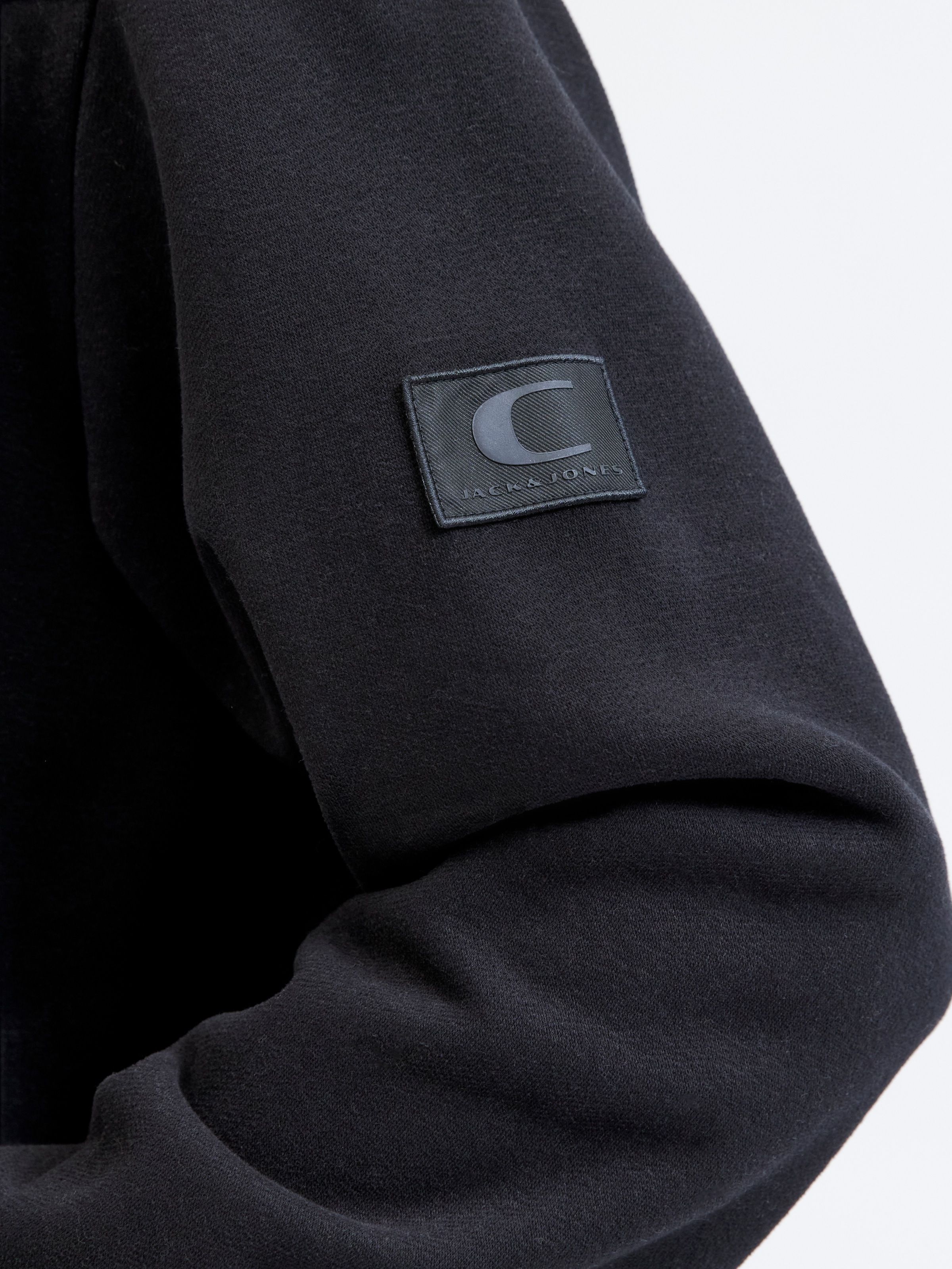 Jack & Jones PlusSize Kapuzensweatshirt "JCOPOINT SWEAT BADGE HOOD BF PLS" günstig online kaufen