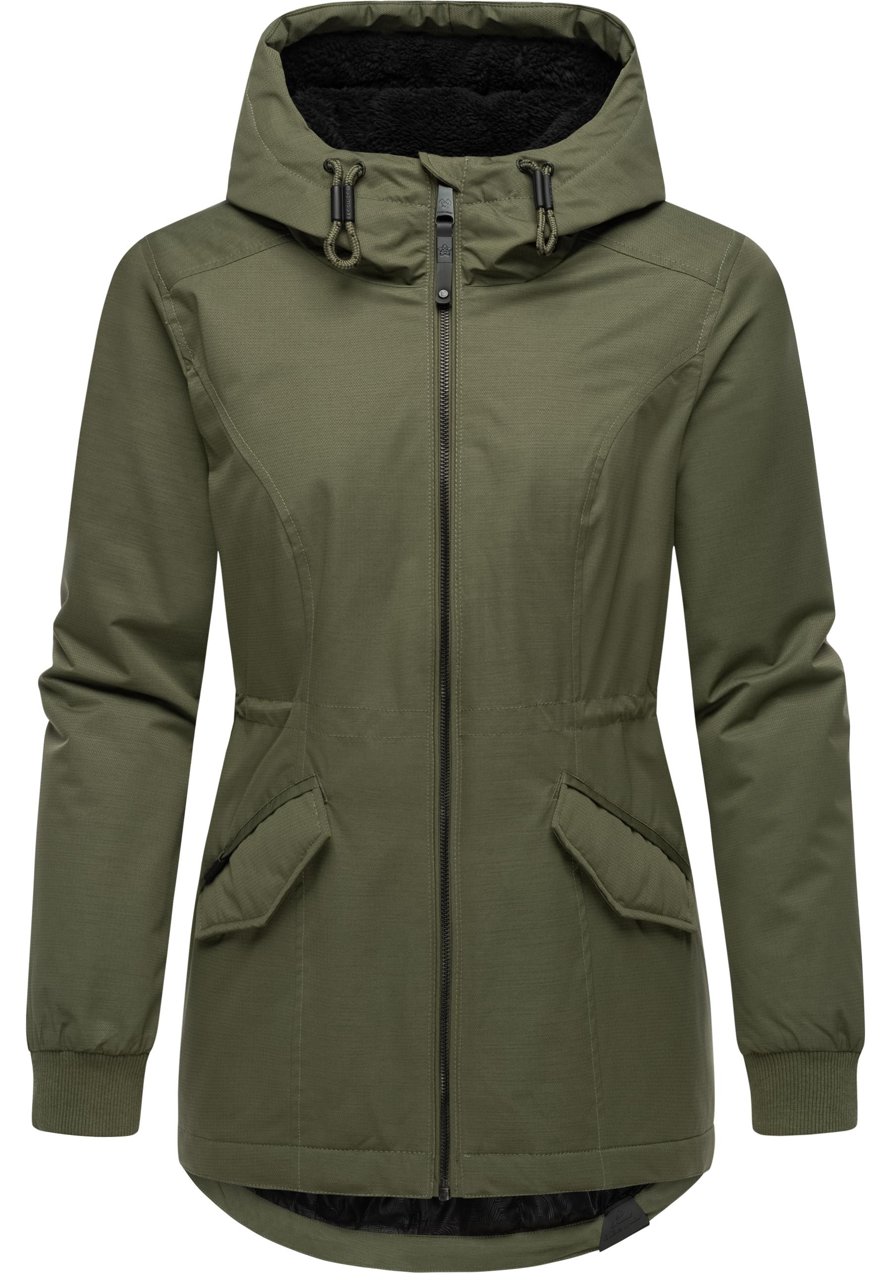 Winterjacke »Dowey Warm Rain«, (1 St.), mit Kapuze, Wasserdichte Damen Jacke für den...