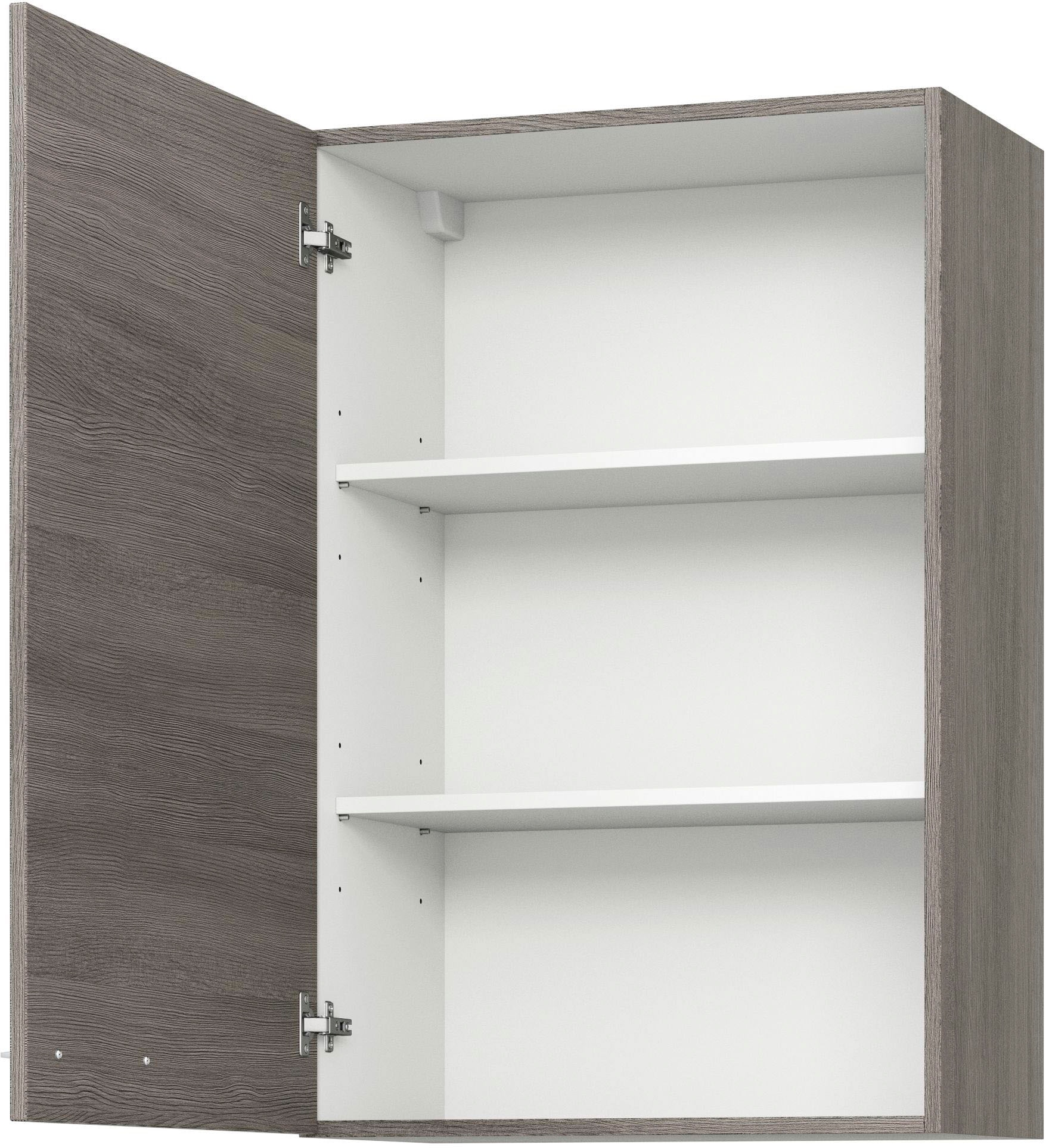 KOCHSTATION Hängeschrank "KS-Trea O60-90", inklusive zwei Einlegeböden, Breite 60 cm, Höhe 90 cm