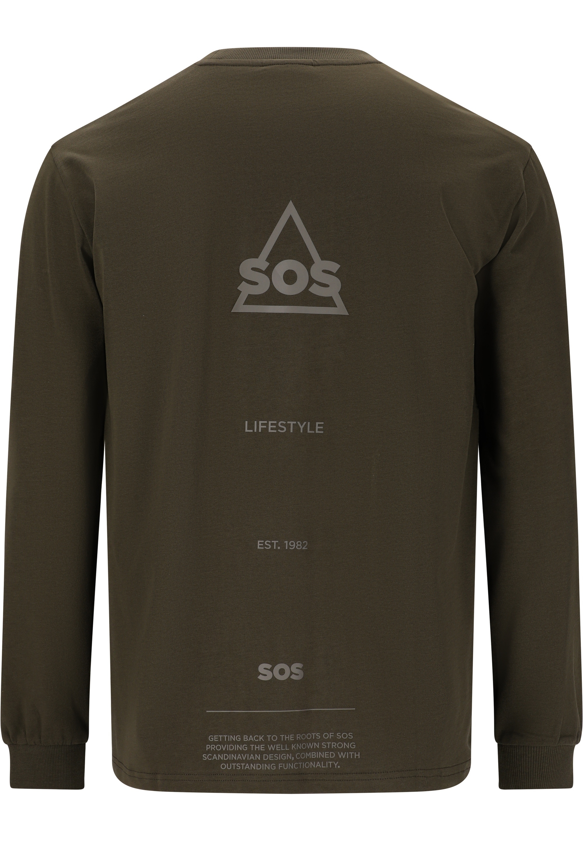 SOS Langarmshirt »Korbu« aus weicher und hautfreundlicher Bio-Baumwolle