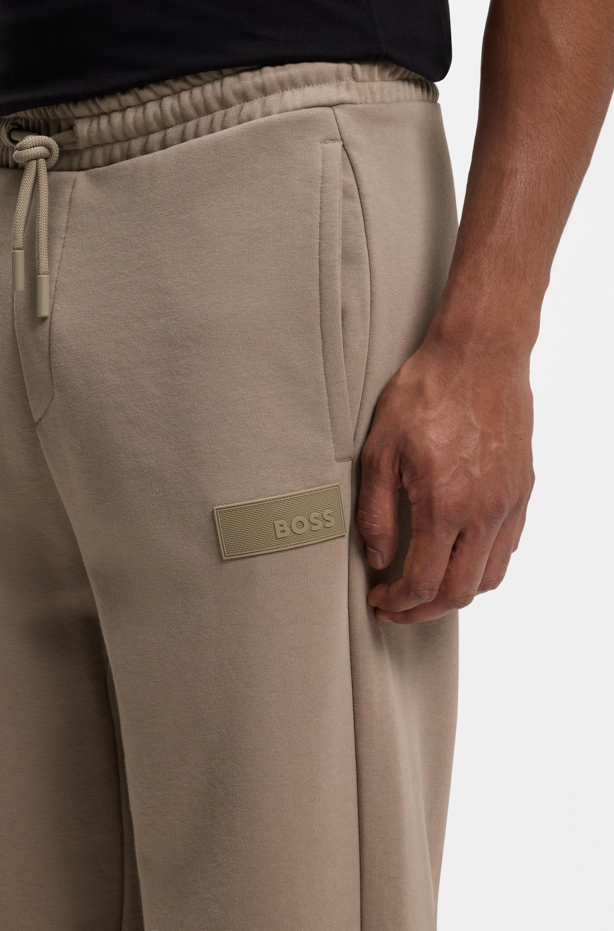 BOSS GREEN Sweathose  elastischer Bund, Relaxed Fit, Baumwoll-Mix