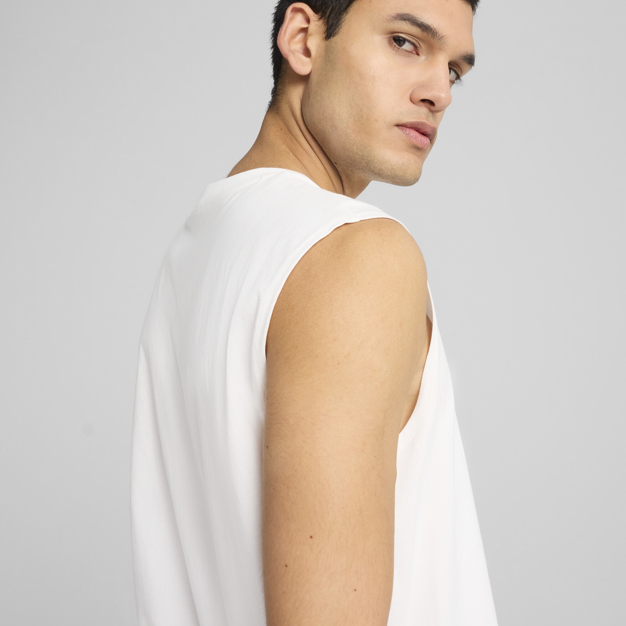 PUMA T-Shirt »Essentials No. 1 Logo Ärmelloses T-Shirt Herren«