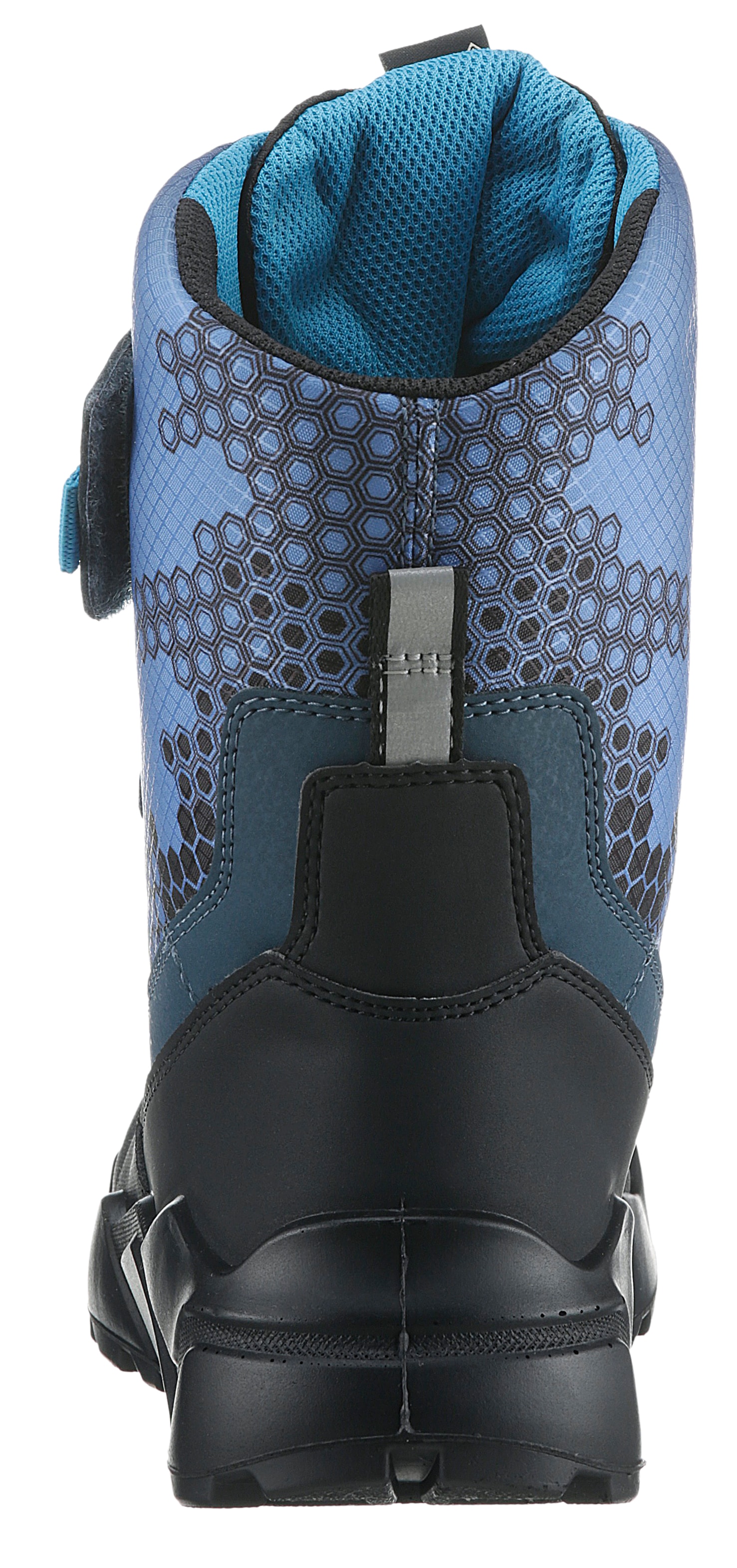 Superfit Winterstiefel »ROCKET WMS: weit«, Snowboots, Klettstiefel, Winterschuh mit Schurwolle