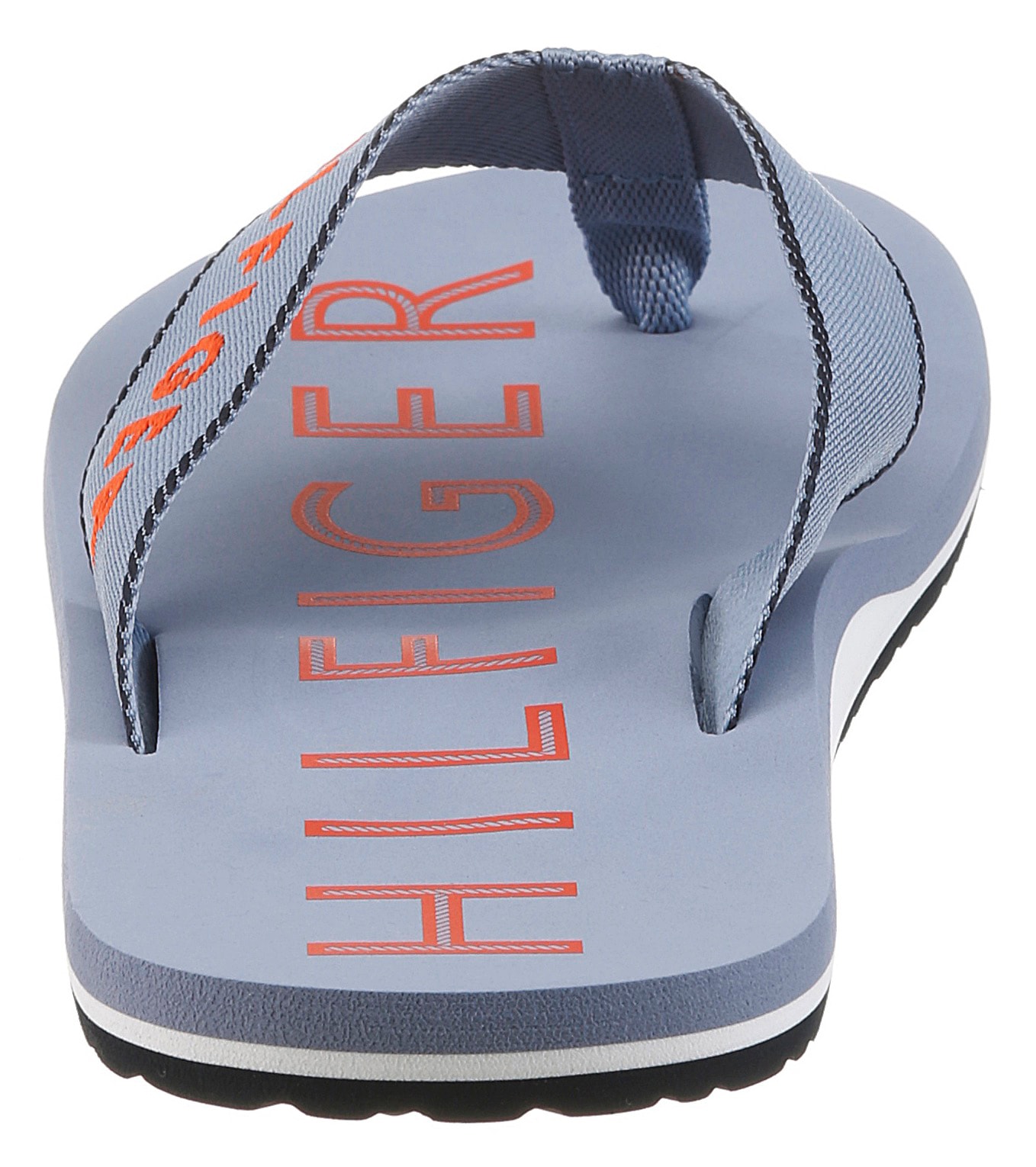 Tommy Hilfiger Zehentrenner »SPORTY HILFIGER BEACH SANDAL«  Sommerschuh, Strandschuh mit Kontrastbesätzen