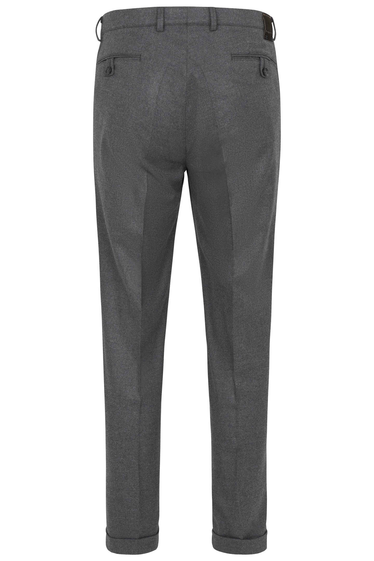 bugatti Bundfaltenhose, mit Modern-Flanell-Soft-Touch