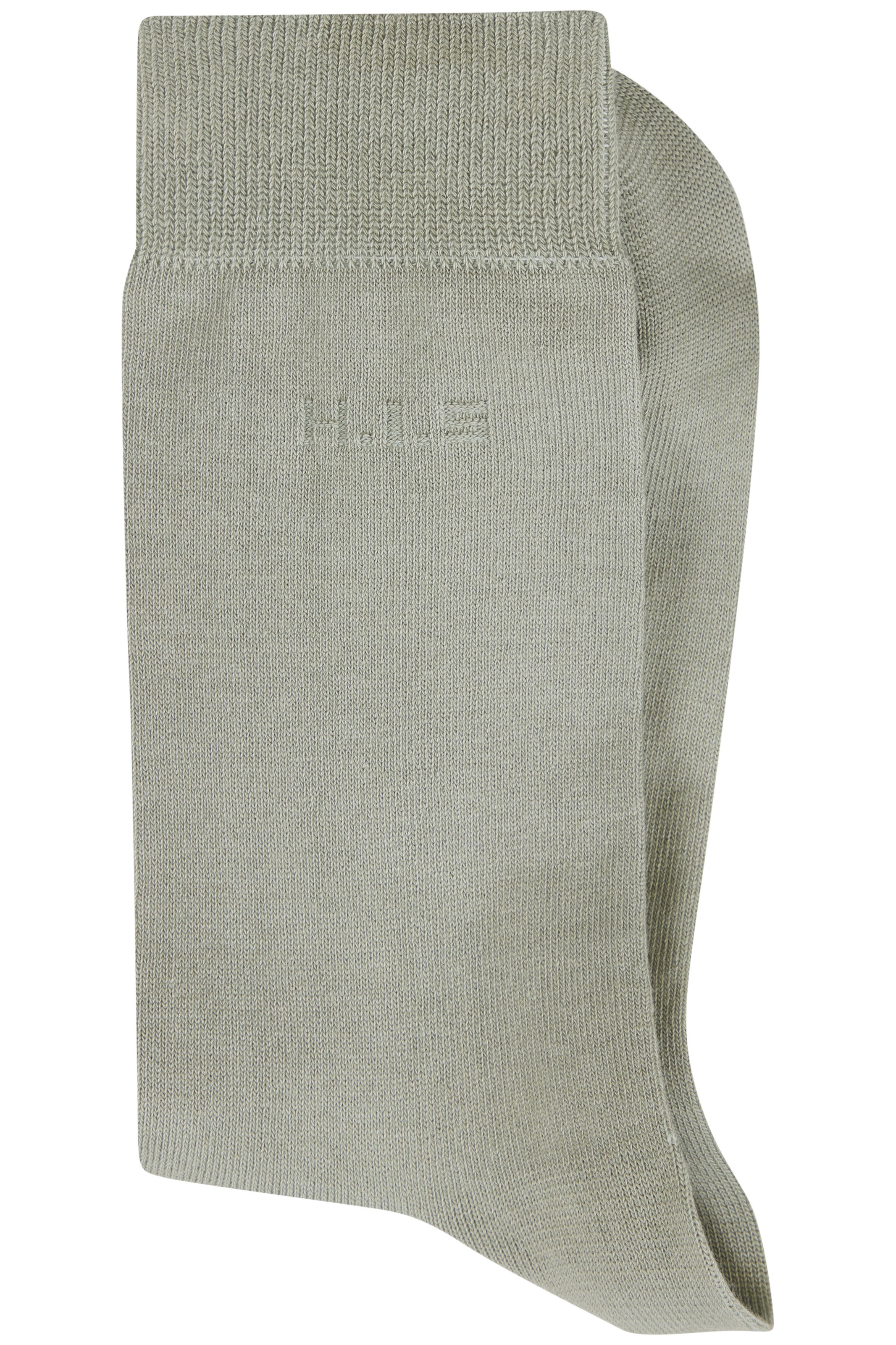 H.I.S Businesssocken »Herrensocken, Männdersocken, uni Anzugsocken,« Packung, 5 Paar tlg. mit klassischem Rippbündchen, ohne drückende Naht