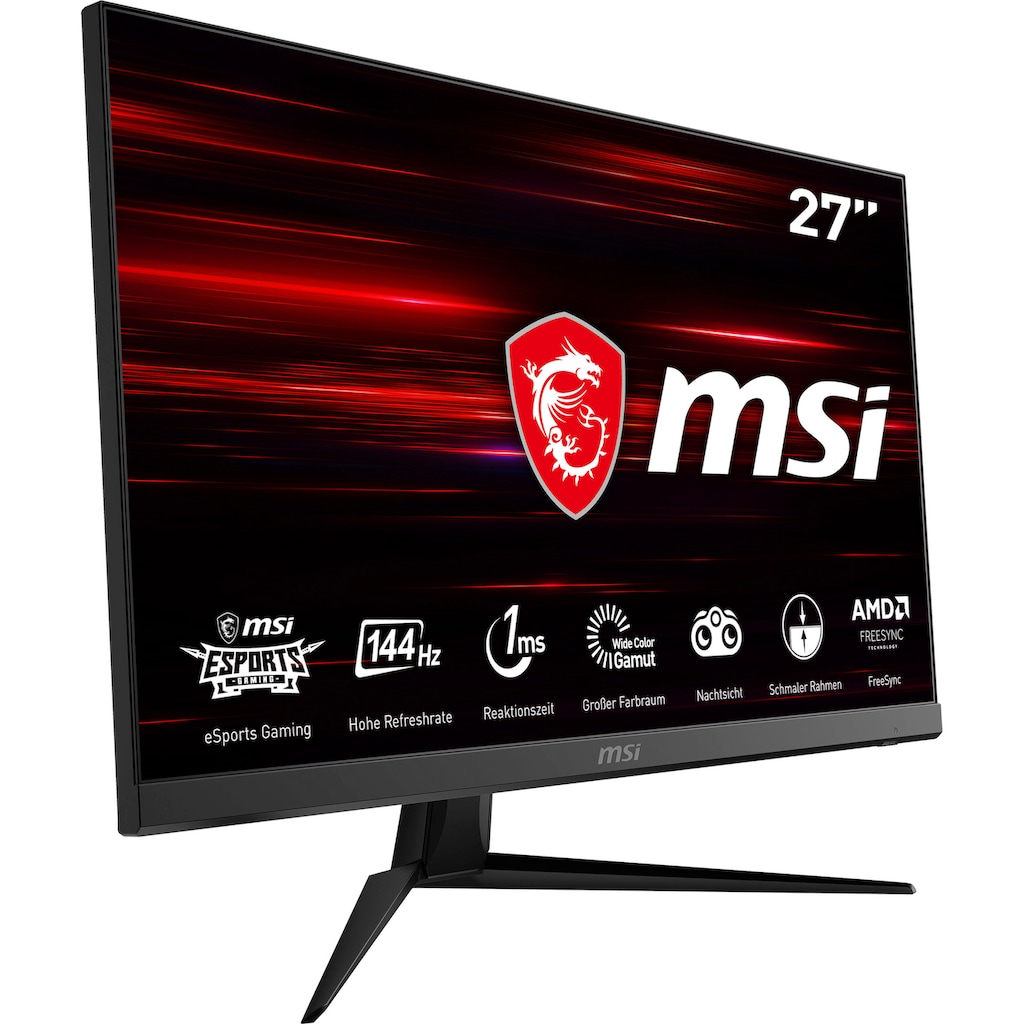 MSI Gaming-Monitor »Optix G271«, 69 cm/27 Zoll, 1920 x 1080 px, Full HD, 1 ms Reaktionszeit, 144 Hz