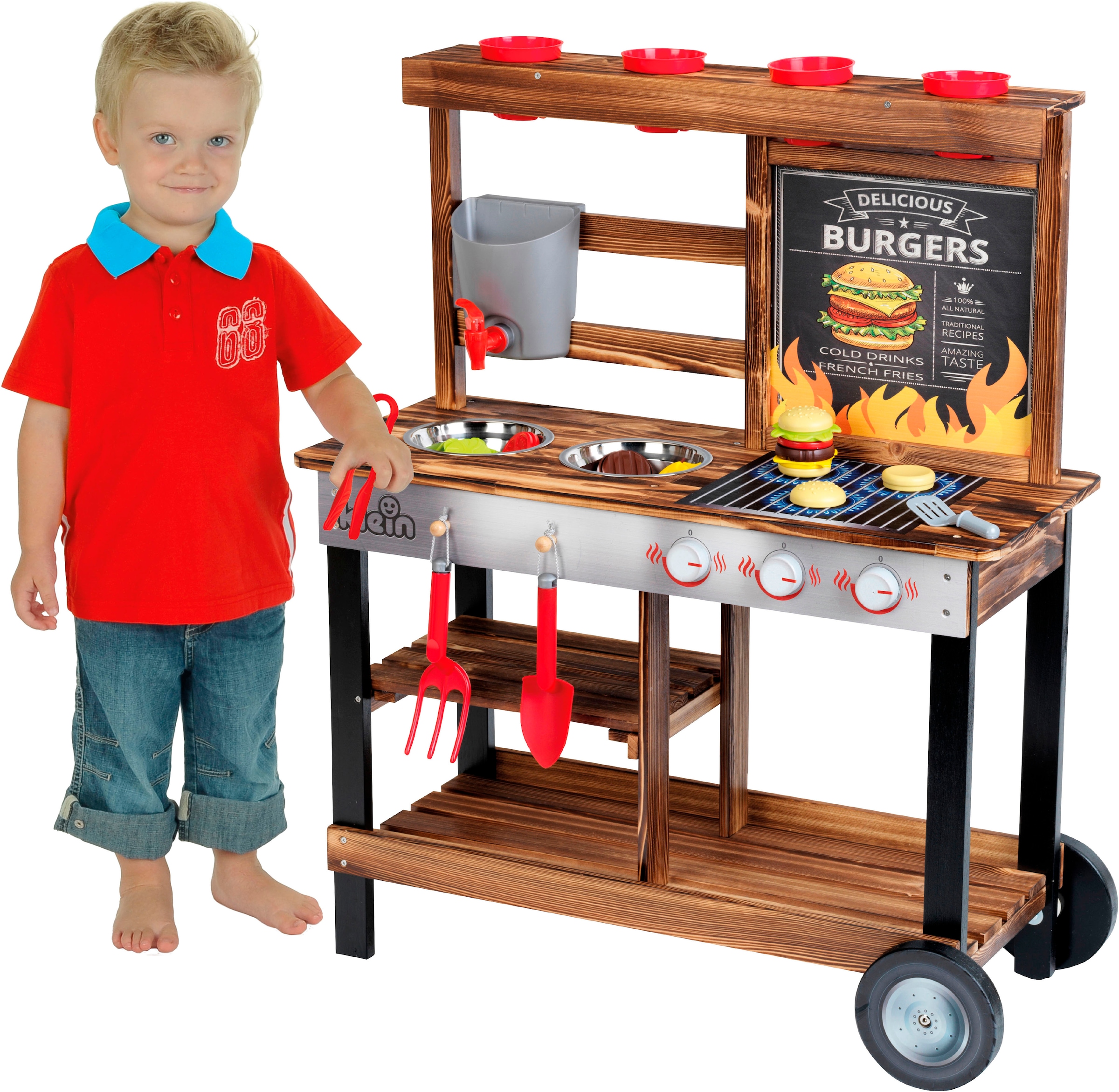 Klein Spielküche »Beach Picnic, BBQ Country Sommer Küche«, FSC®- schützt Wald - weltweit