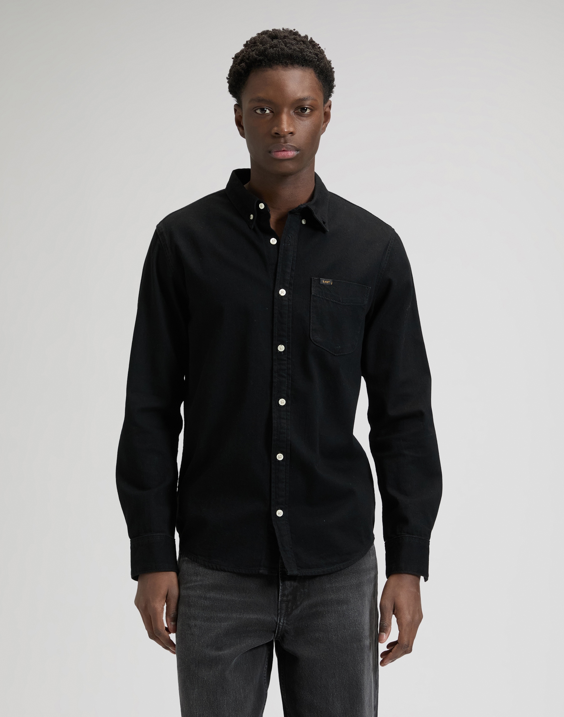 Lee Jeanshemd "LEE BUTTON DOWN" günstig online kaufen