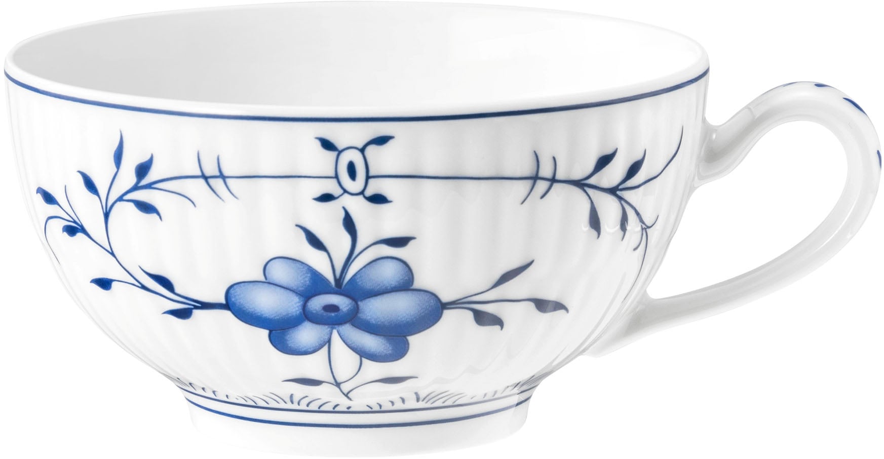 Seltmann Weiden "Amina Strohblume" Teetasse aus Porzellan mit Relief