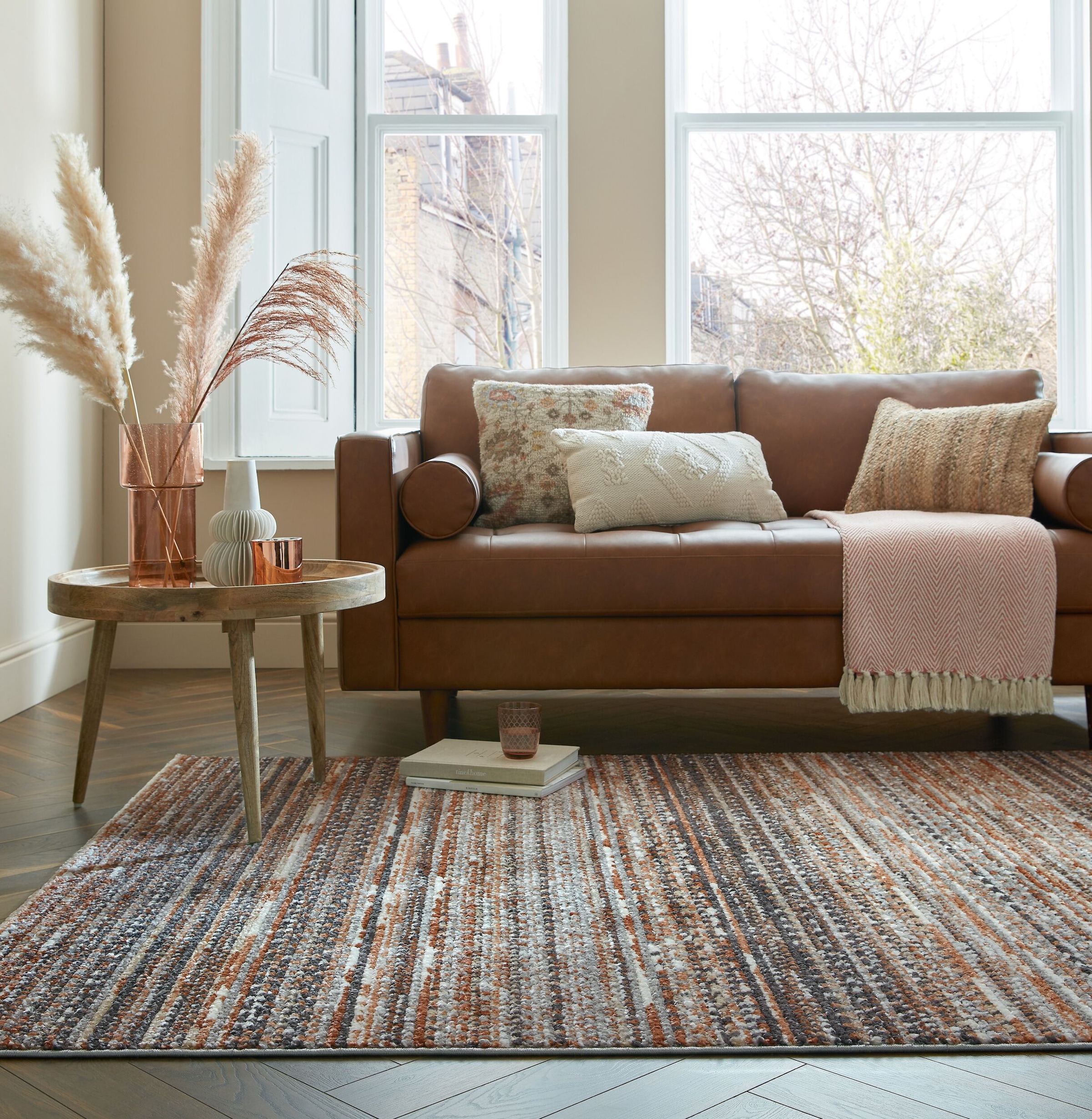 FLAIR RUGS Teppich "Camino" rechteckig 8 mm Höhe Flachgewebe, Skandi, Esszi günstig online kaufen