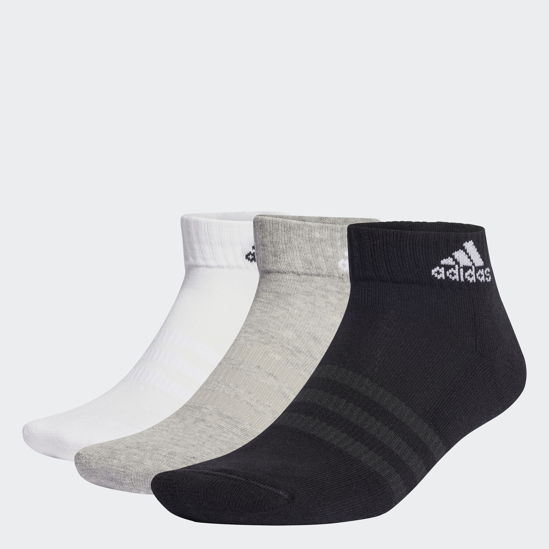 Herren Funktionssocken "CUSHIONED SPORTSWEAR ANKLE SOCKEN, 6 PAAR", ADIDAS PERFORMANCE, Gr. XL, blau, Obermaterial: 62% Baumwolle, 34% Polyester, 3%