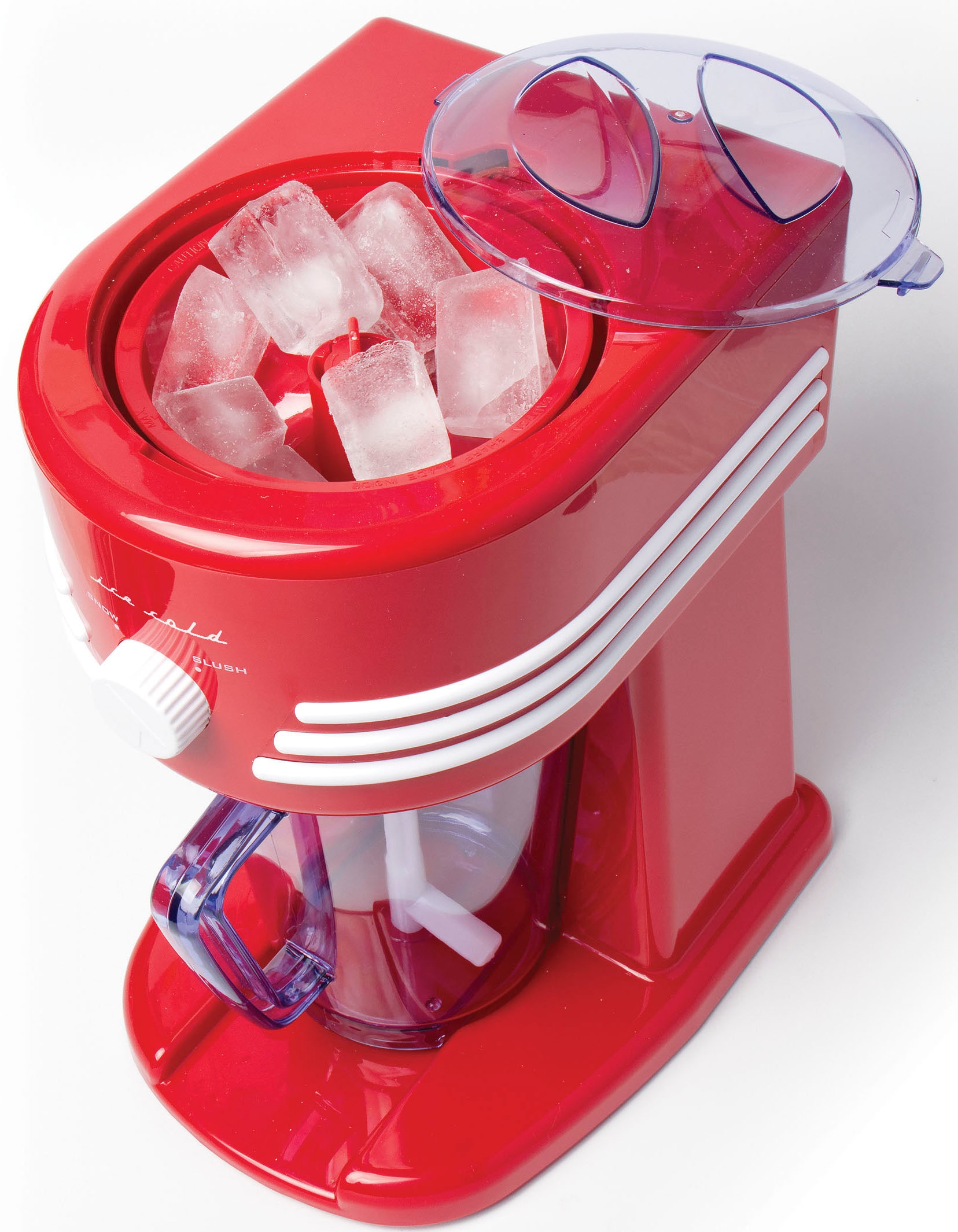 SALCO Eiswürfelmaschine »EIS-2024 - Eiswürfelbereiter und Slush- and Crushed Ice Maker«, COCA-COLA ® ICE CUBE MAKER