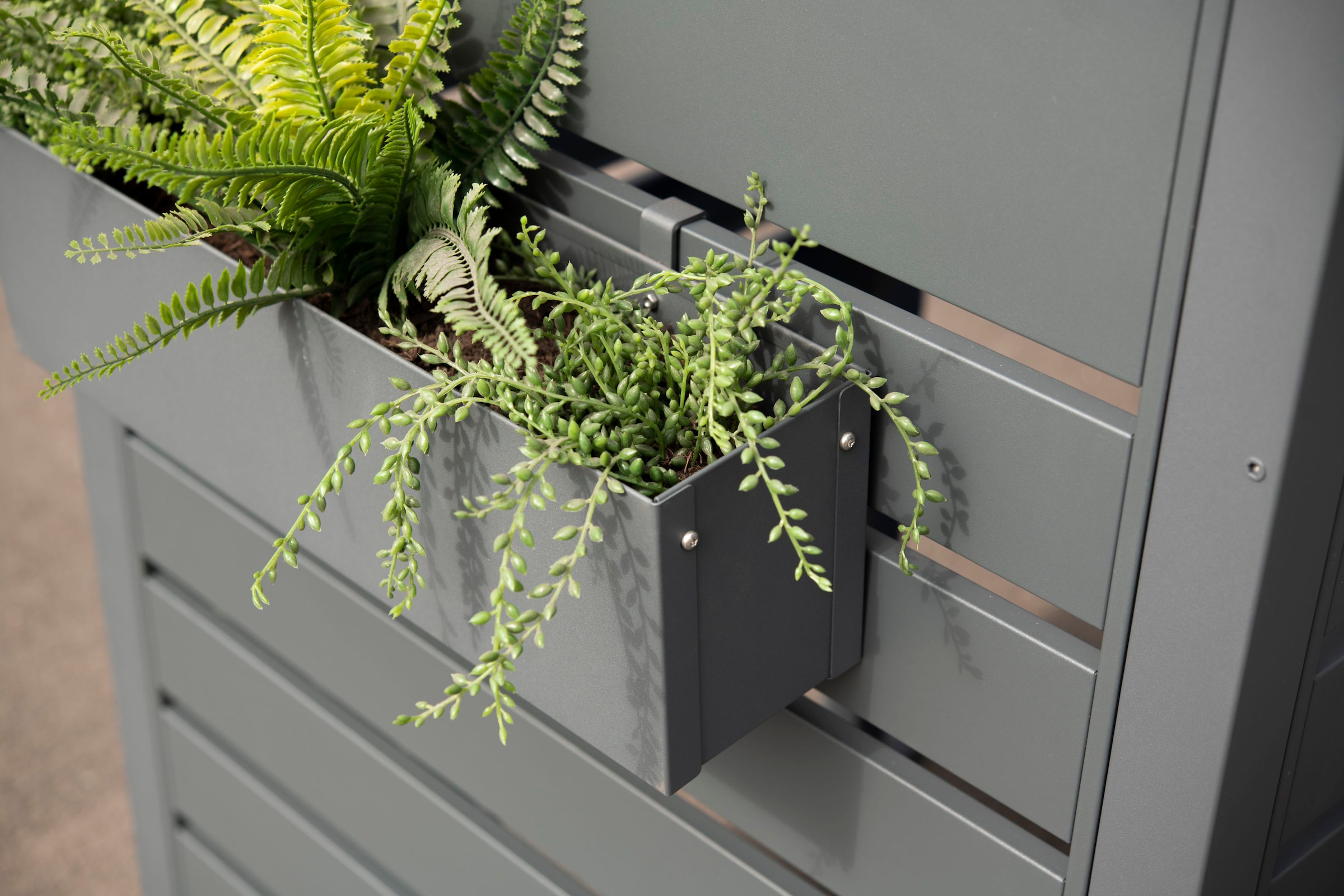 WESTMANN Blumenkasten »Planum«, aus pulverbeschichtetem Stahlblech