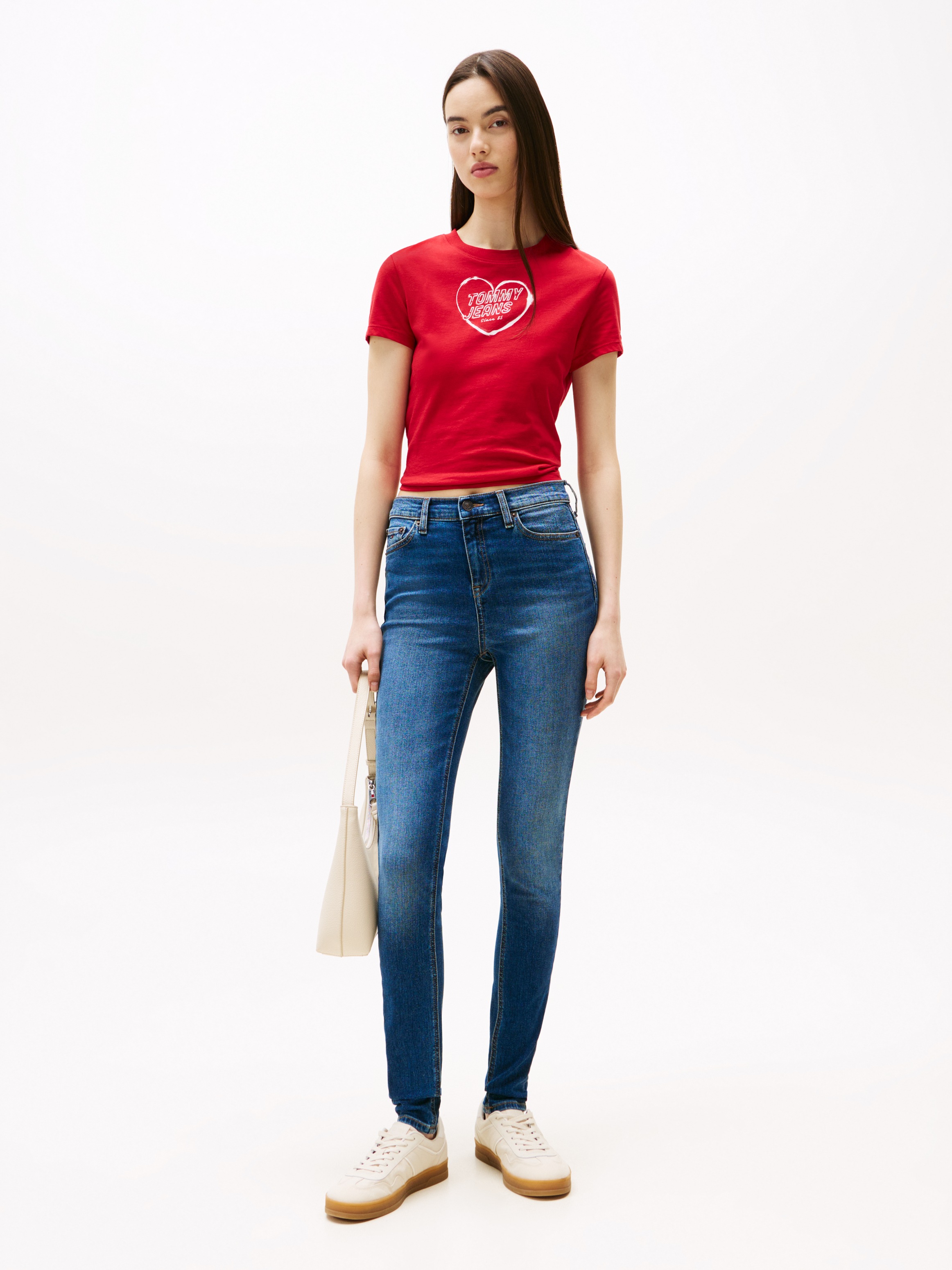Thumbnail - Tommy Jeans Skinny-fit-Jeans "Nora Mid Rise Skinny Fit"