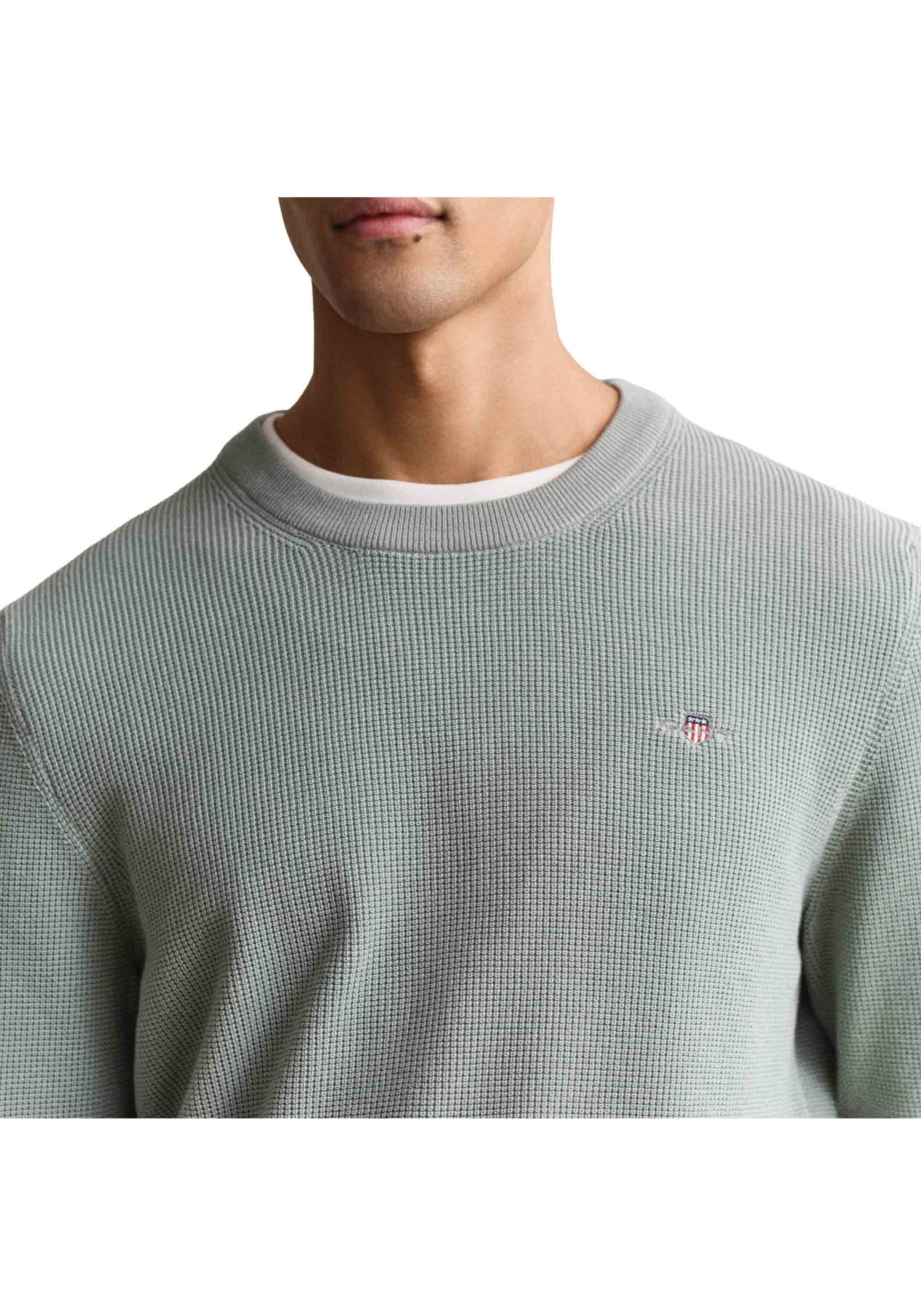 Gant Sweater »Strickpullover WAFFLE KNIT SWEATER 1er Pack«, 1 tlg.

