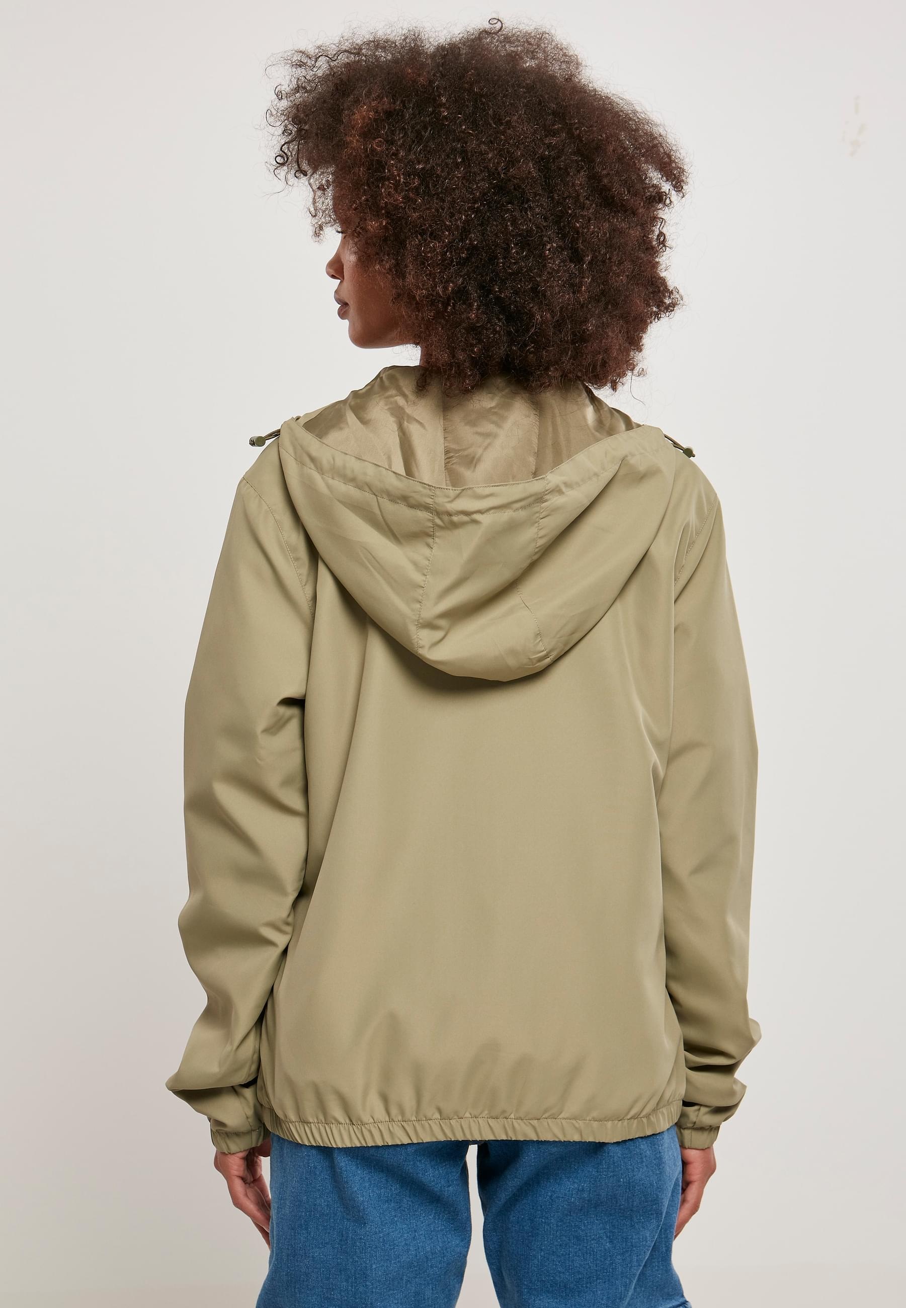URBAN CLASSICS Allwetterjacke »Urban Classics Damen Ladies Recycled Basic Pull Over Jacket«, (1 St.), mit Kapuze