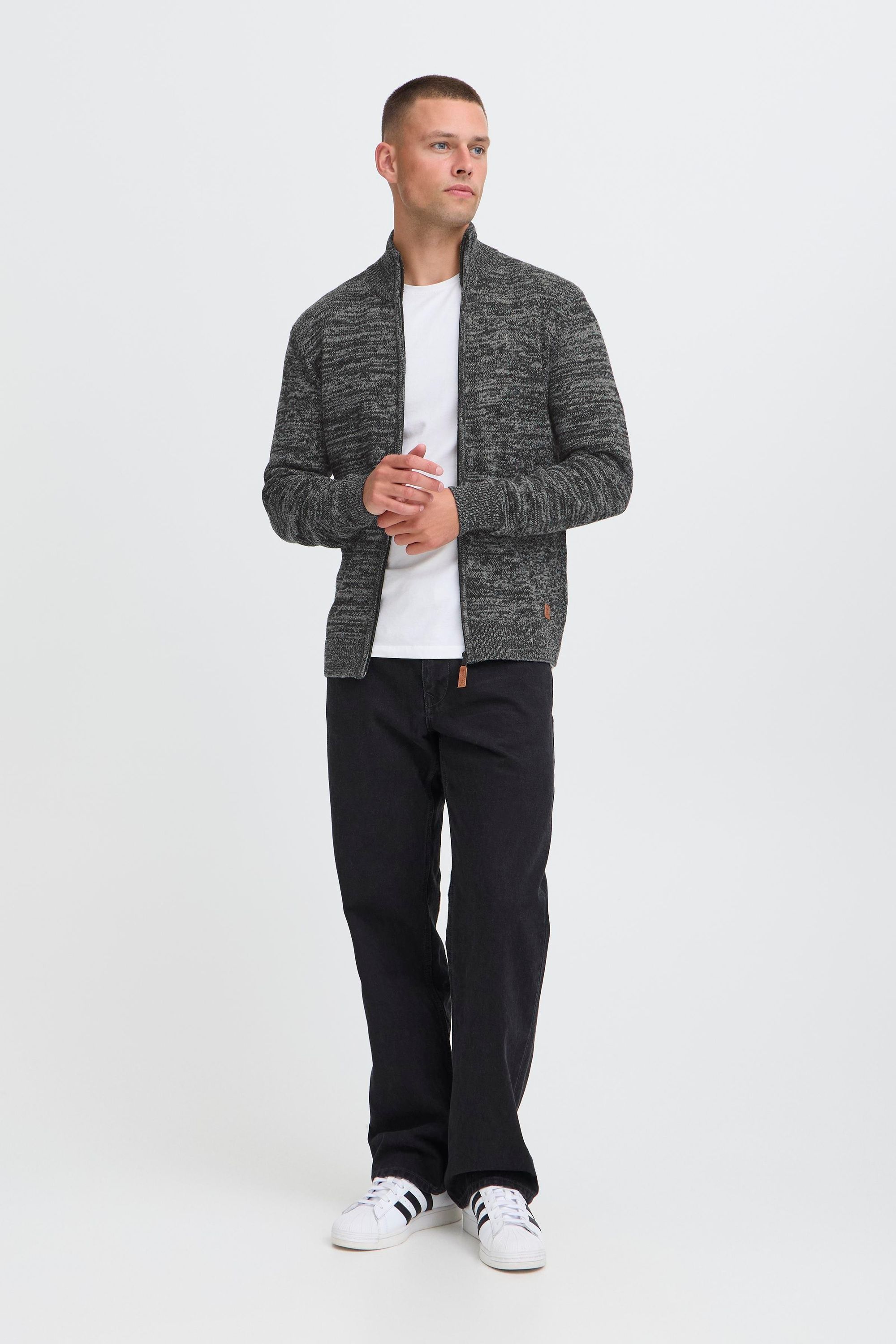 Thumbnail - Blend Strickjacke "BHDano" Stilvolle Grobstrick-Jacke mit Stehkragen