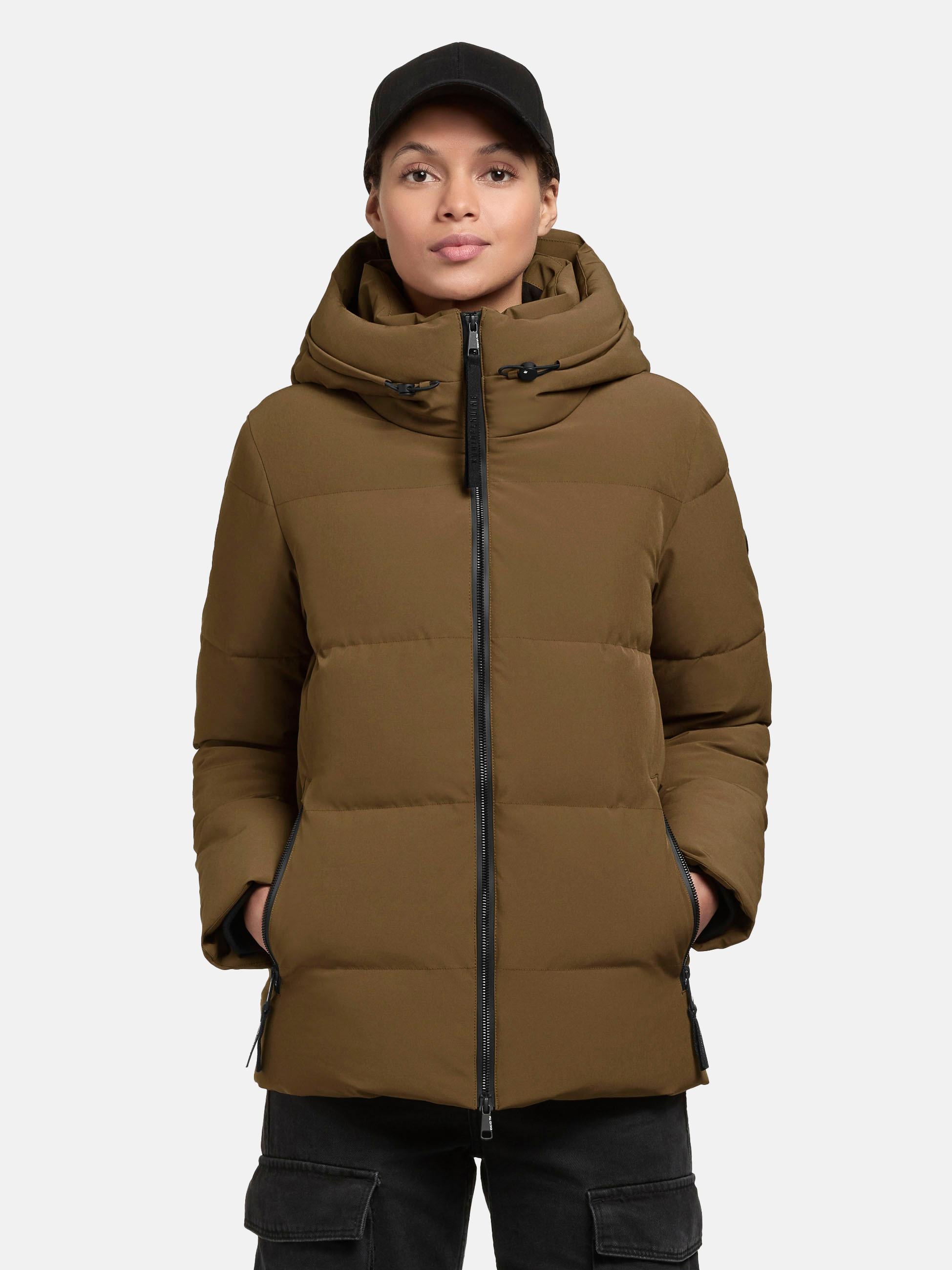 khujo Steppjacke "Fanc2-YM" mitKapuze Kurze gesteppte Damen Winterjacke günstig online kaufen