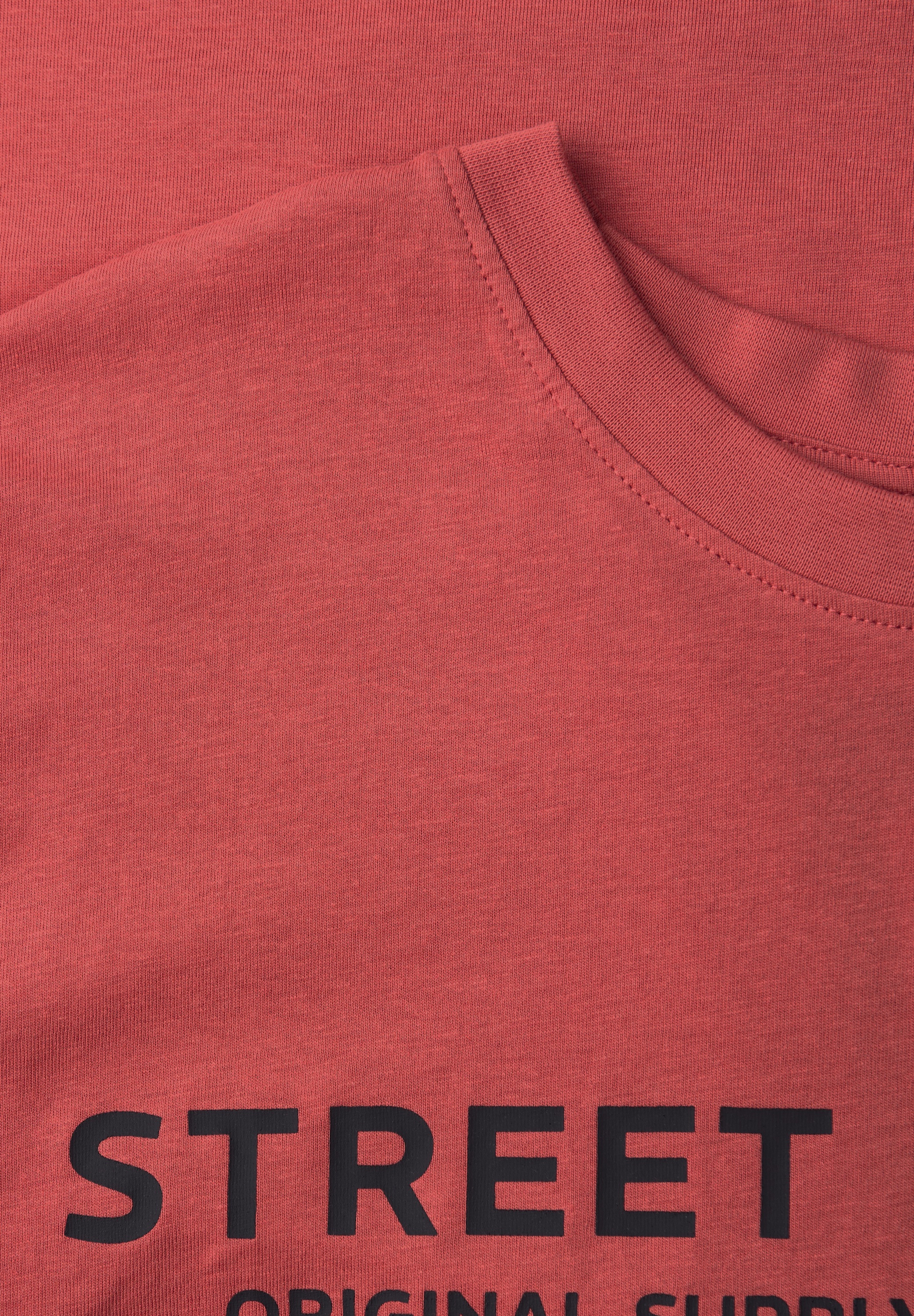 STREET ONE MEN T-Shirt aus reiner Baumwolle