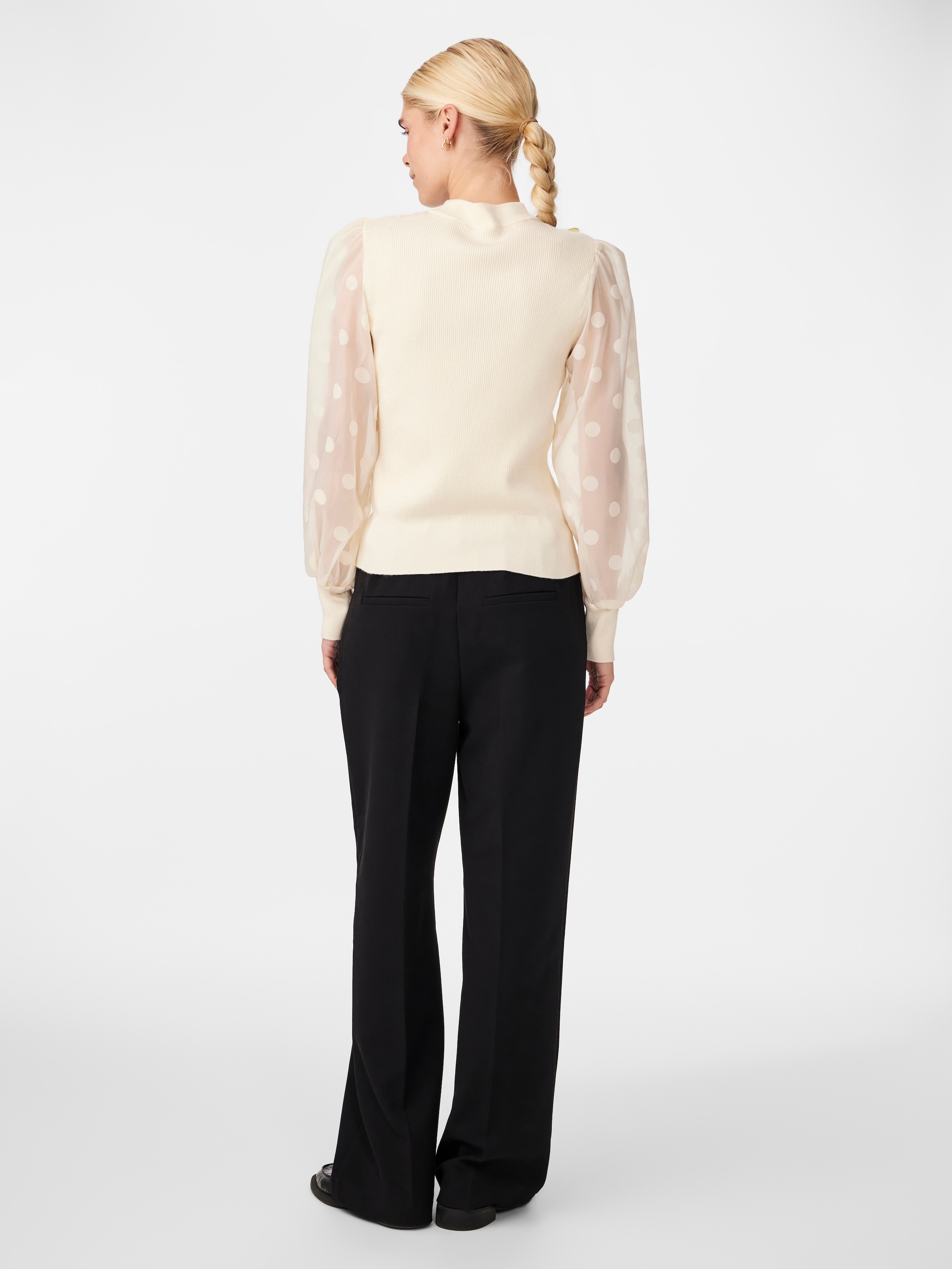 Y.A.S Rundhalspullover »YASDOTME LS KNIT PULLOVER S. NOOS«