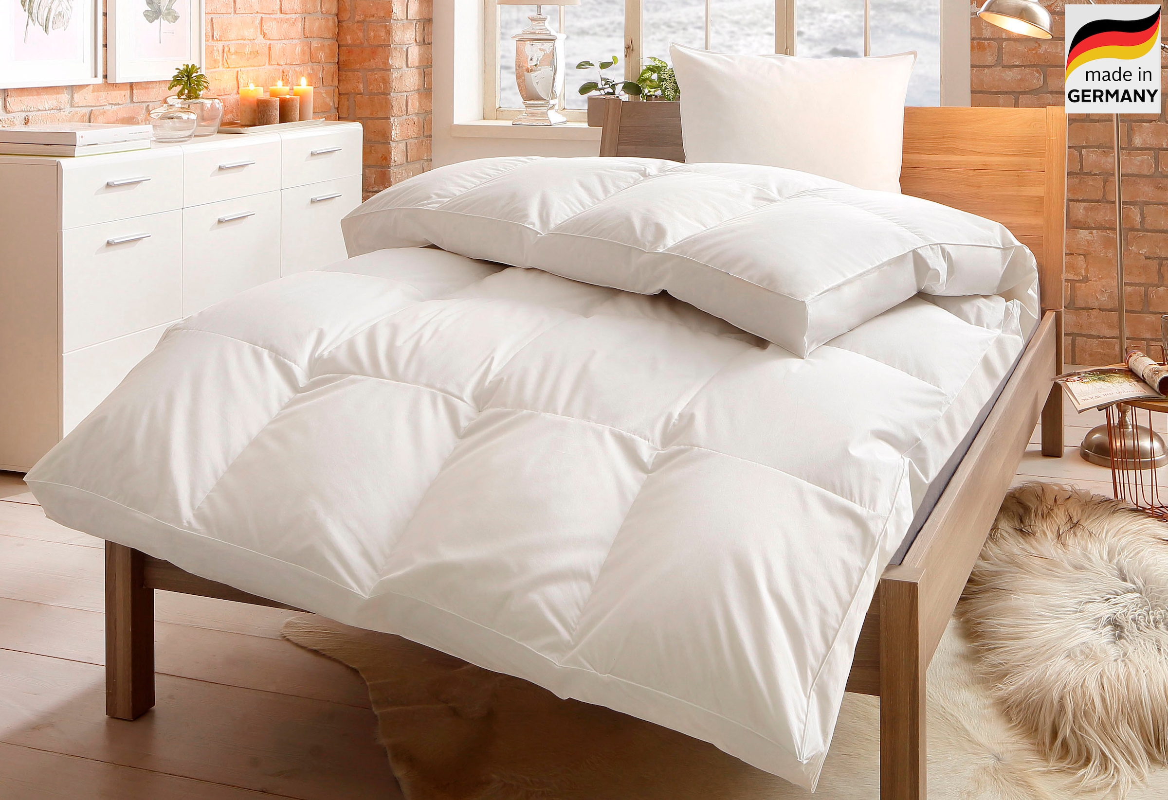 OTTO home Daunenbettdecke "Köniz, Bettdecke 135x200 cm, 155x220 cm und weit günstig online kaufen