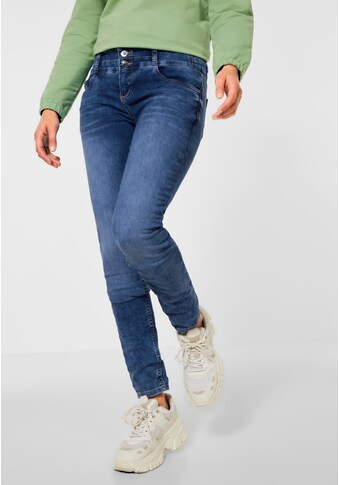 STREET ONE Slim-fit-Jeans, High Waist kaufen