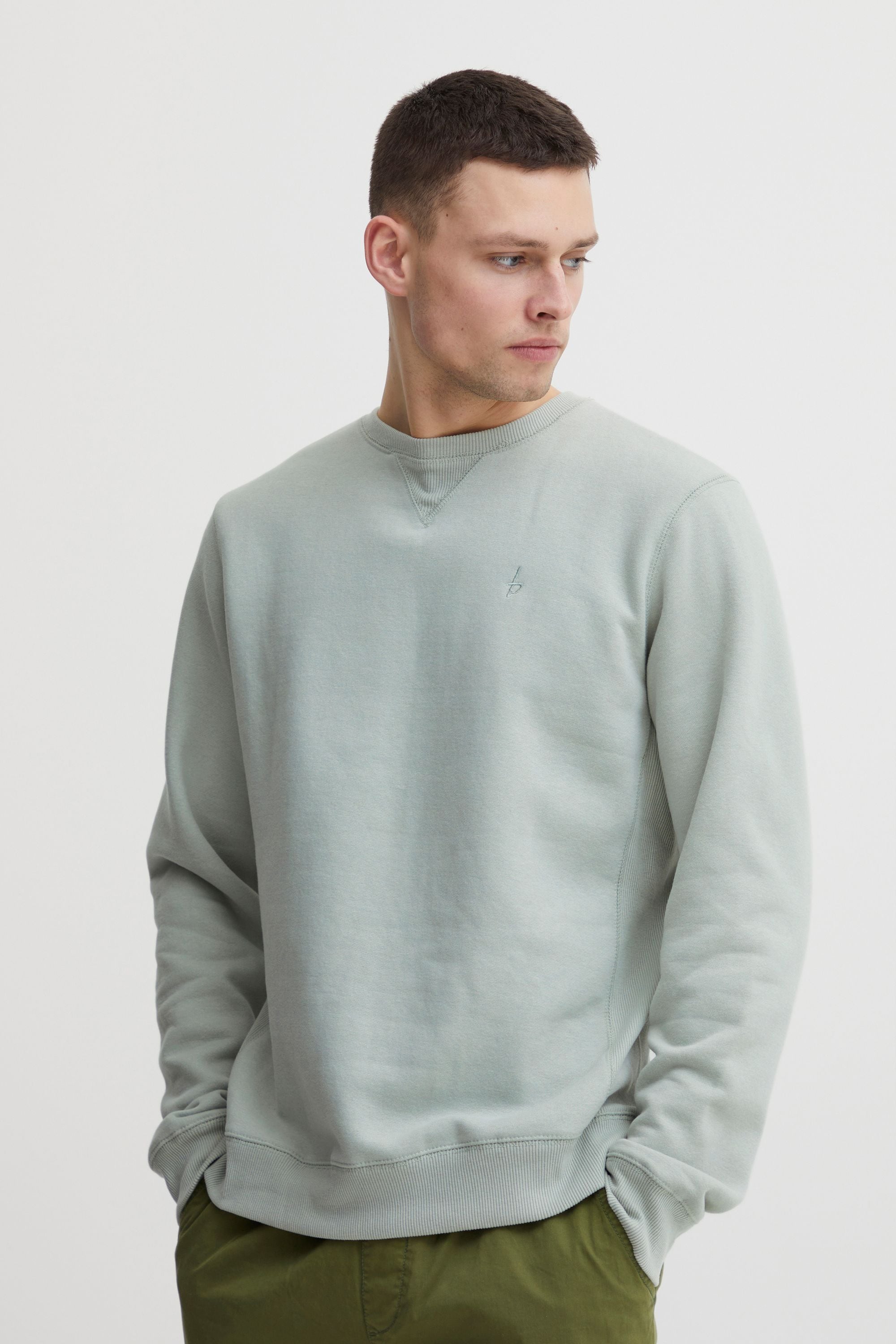Blend Longpullover "BHSweatshirt", Klassisches Sweatshirt mit Rundhalsaussc günstig online kaufen