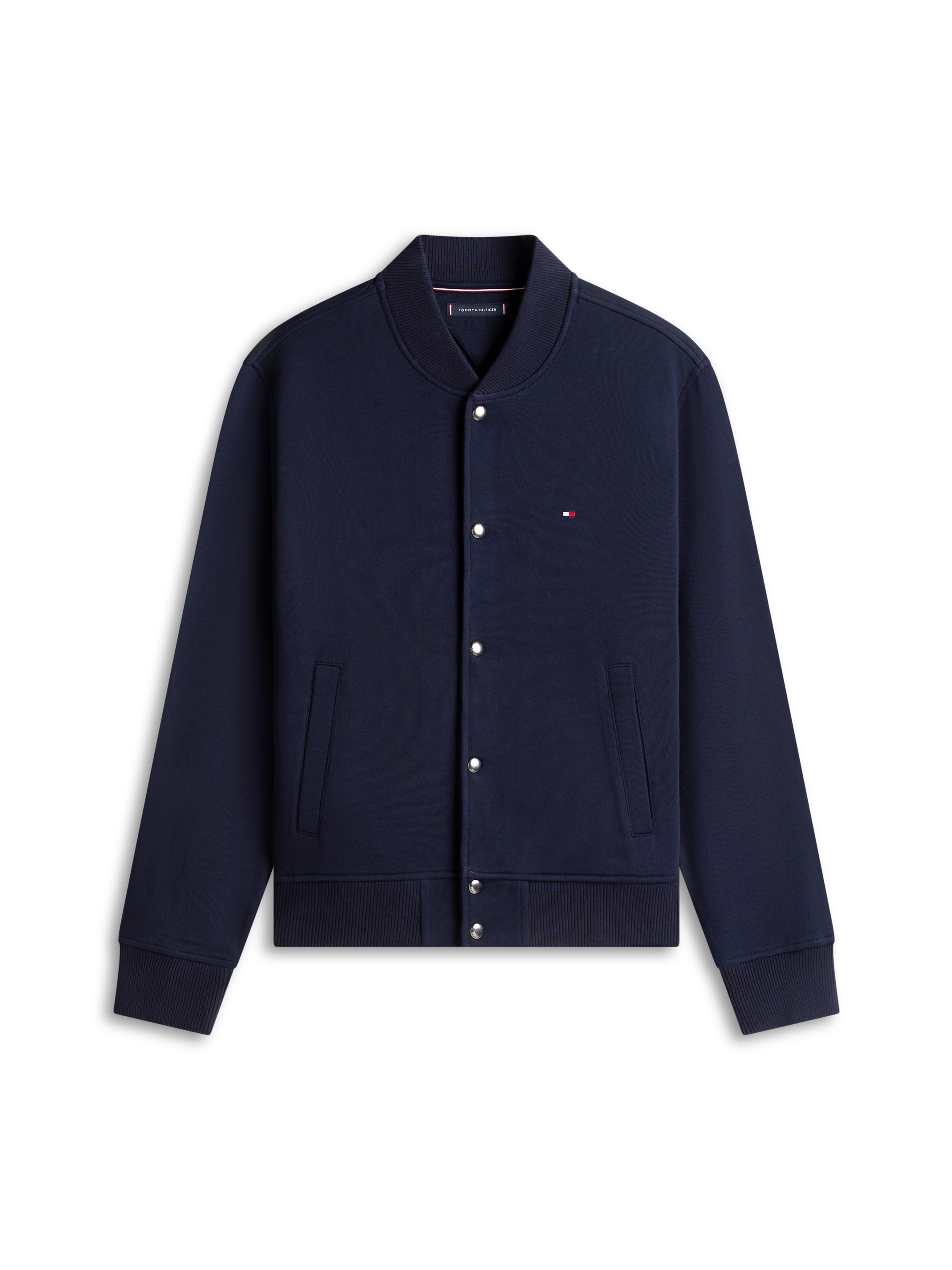 Tommy Hilfiger Bomberjacke »ESSENTIAL TERRY« ohne Kapuze Regular fit