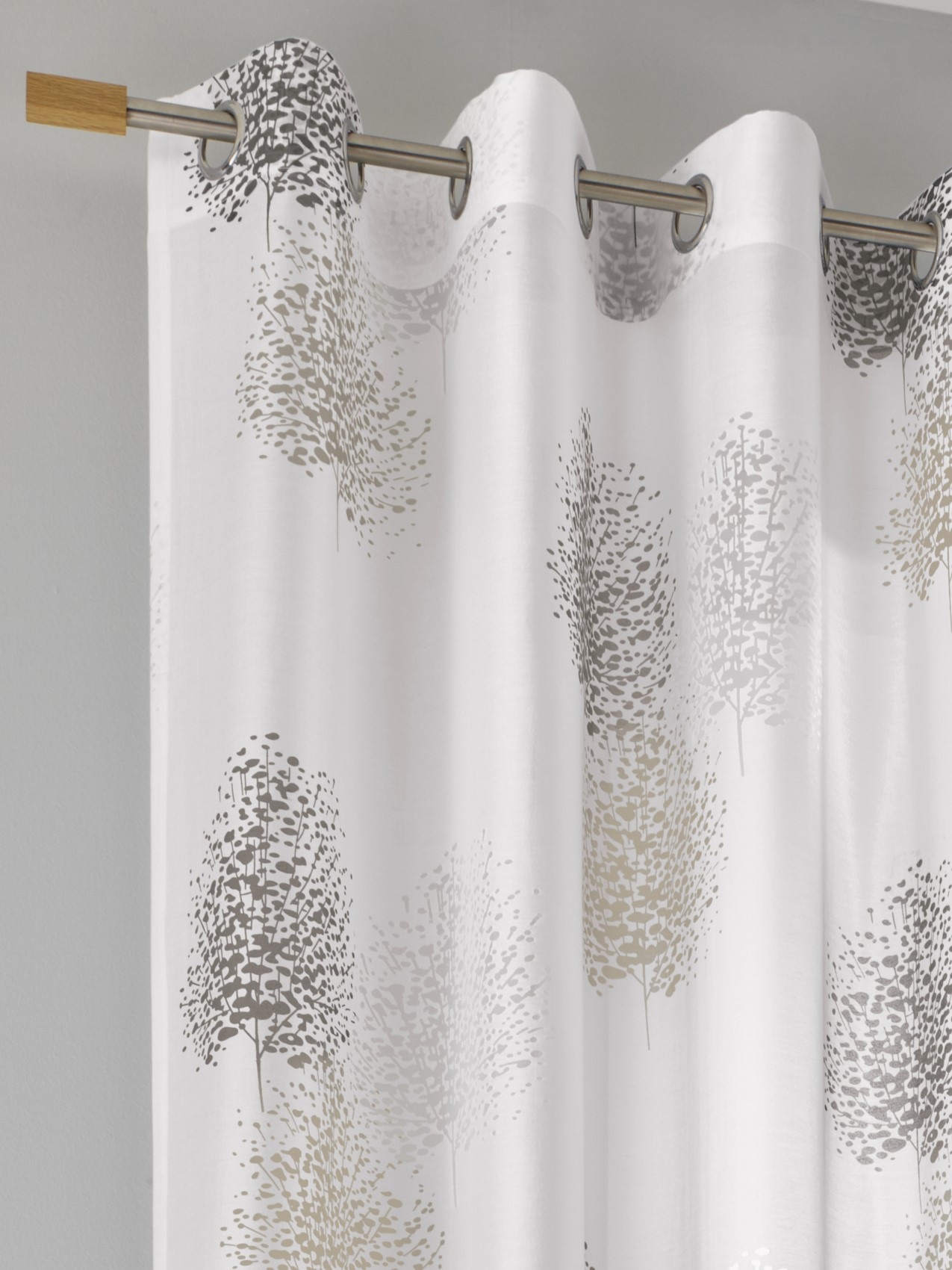 Kutti Vorhang "Belinda" Ösen 1 Stk. tlg. Gardine, halbtransparent, Ausbrenn günstig online kaufen