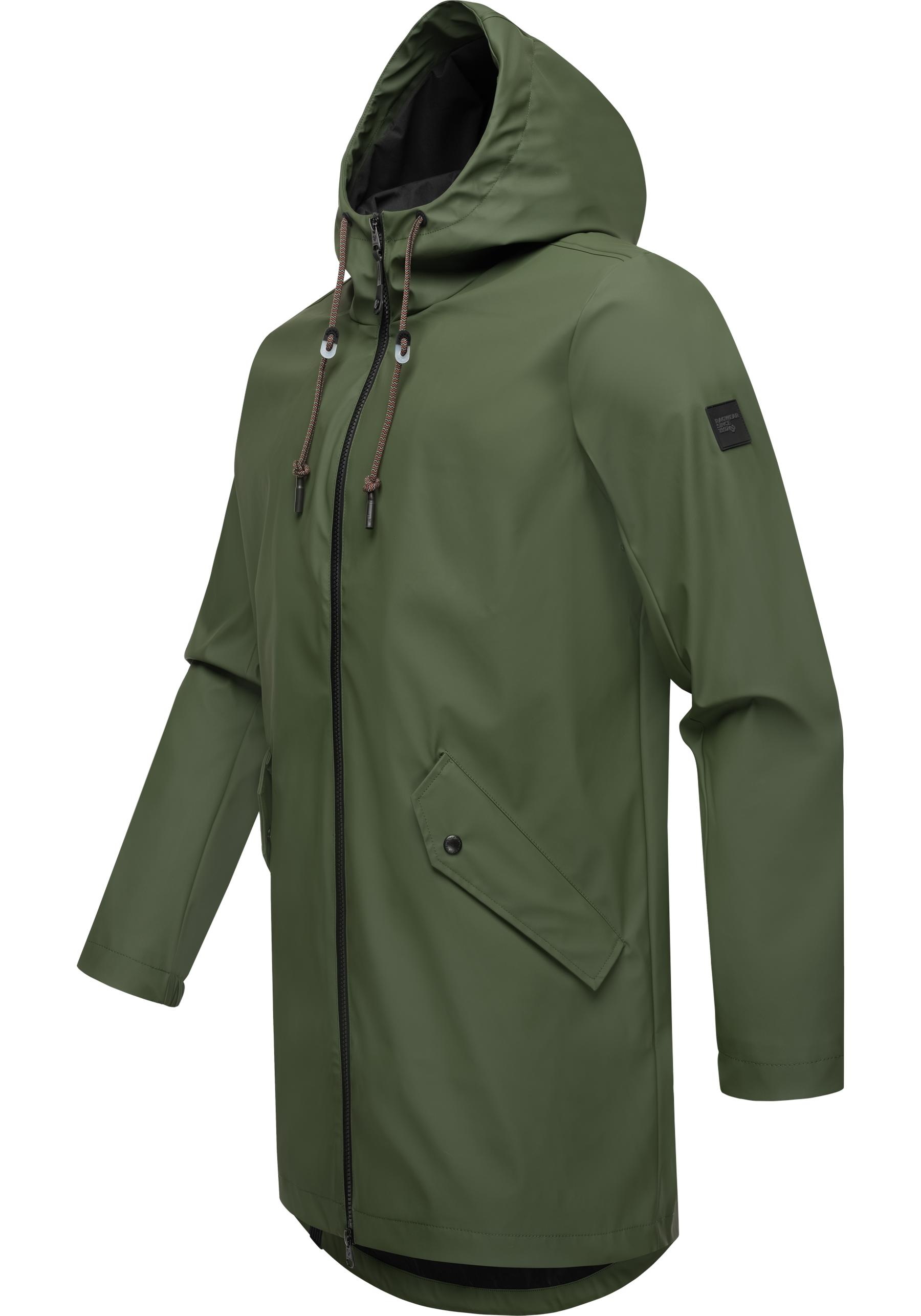 Ragwear Regenmantel "Sanwoy" Lange, wasserdichte Herren Regenjacke mit Kapu günstig online kaufen