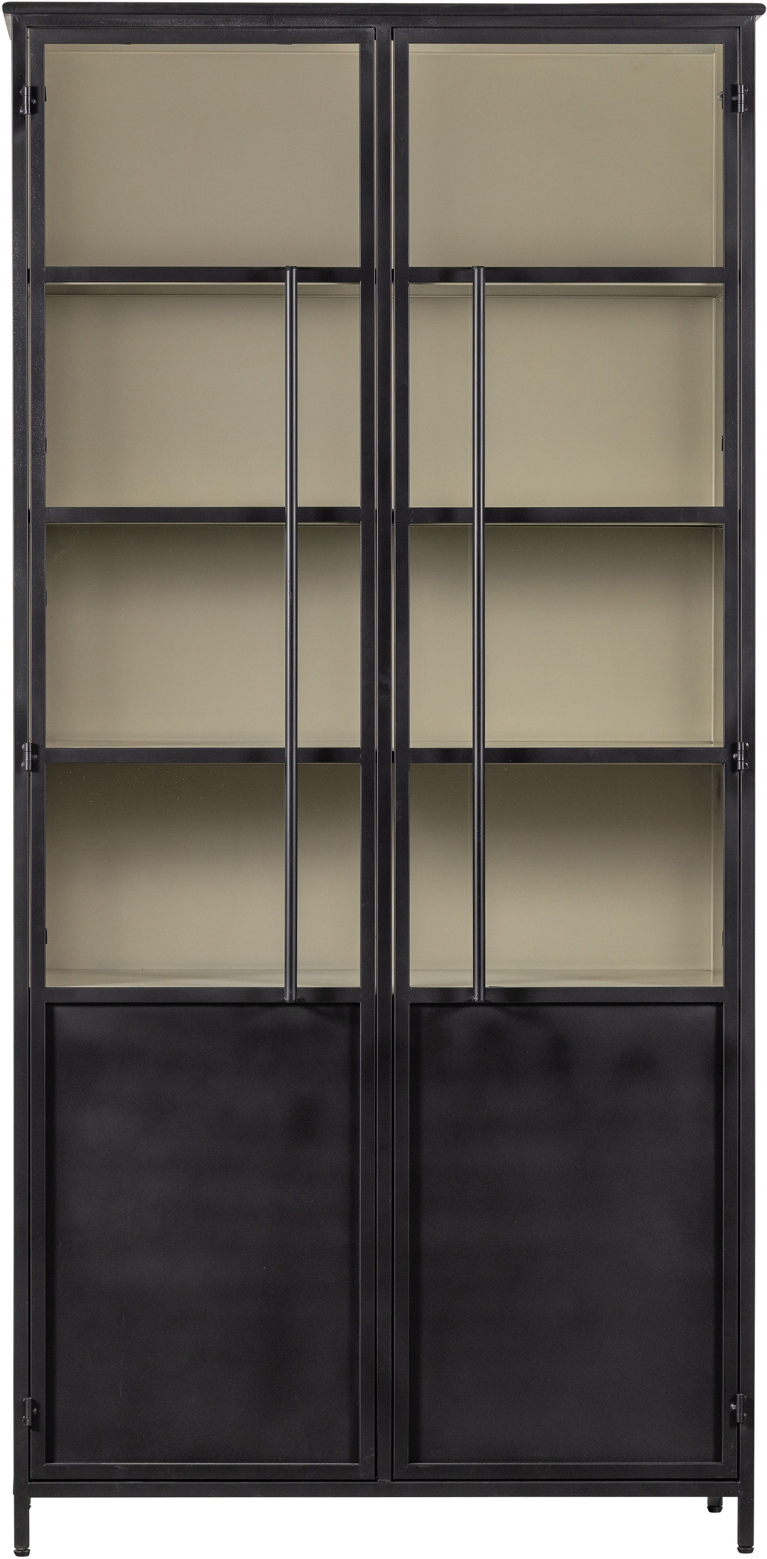 WOOOD Vitrine "Exhibit Glasvitrine aus Metall, B/T/H: 99/44/170 cm" Die Vit günstig online kaufen