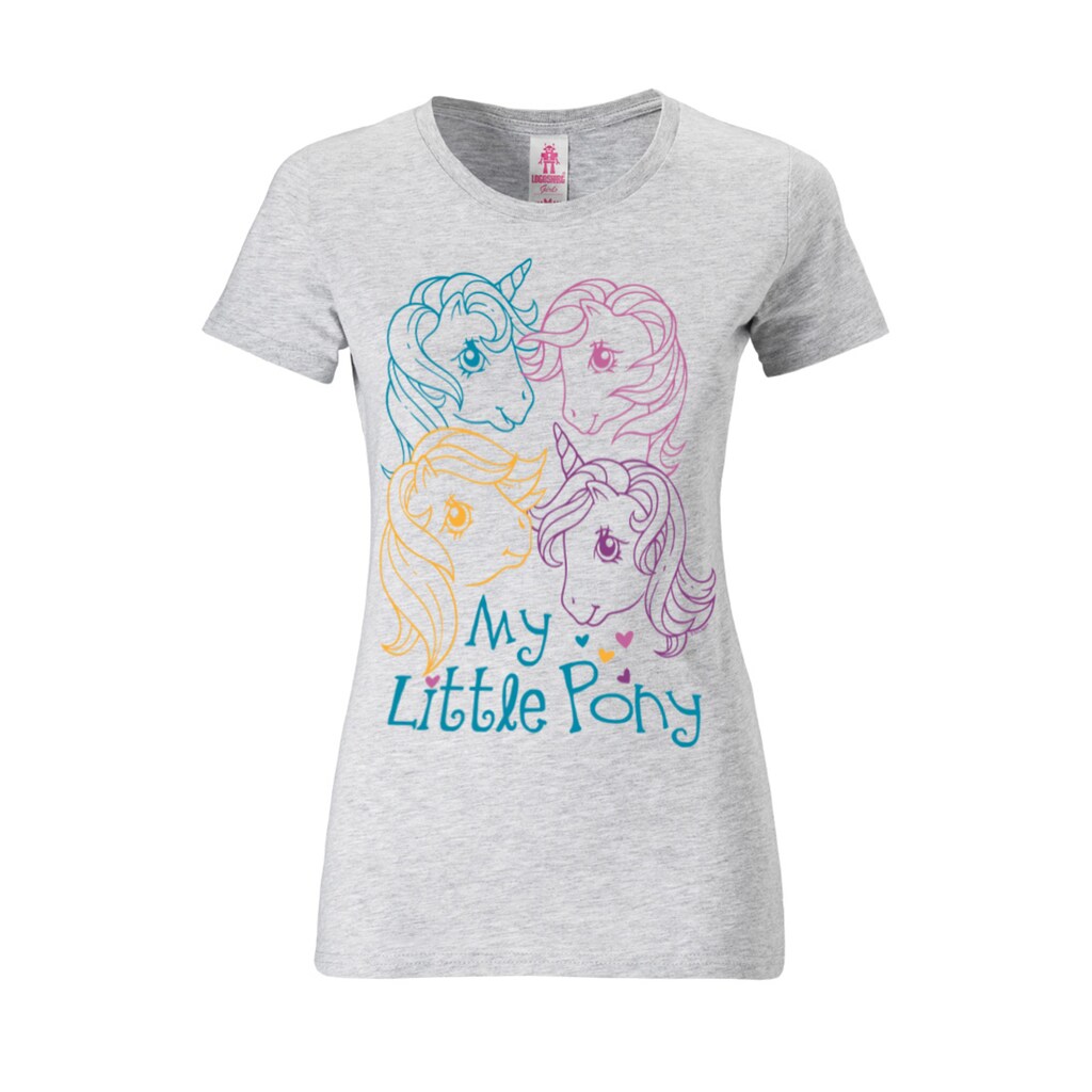 LOGOSHIRT T-Shirt »My Little Pony - Heads«