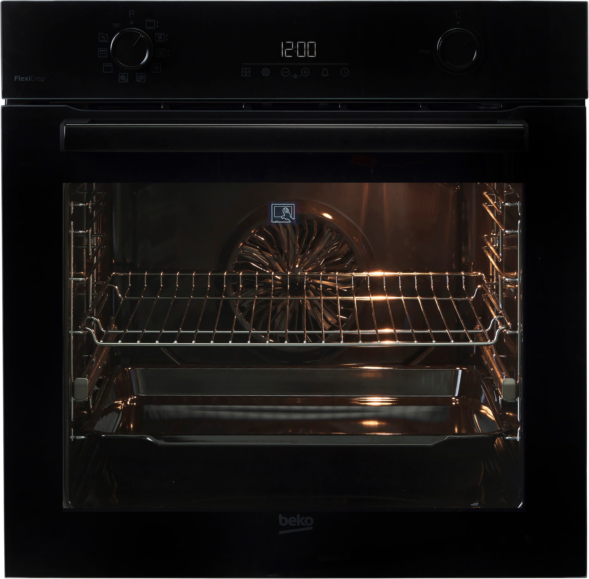 BEKO Backofen »BBIM17300BMPEF« mit 1-fach-Teleskopauszug mit Pyrolyse-Selbstreinigung Die AeroPerfect-Technologie: für einheitliches und präzises Backen
