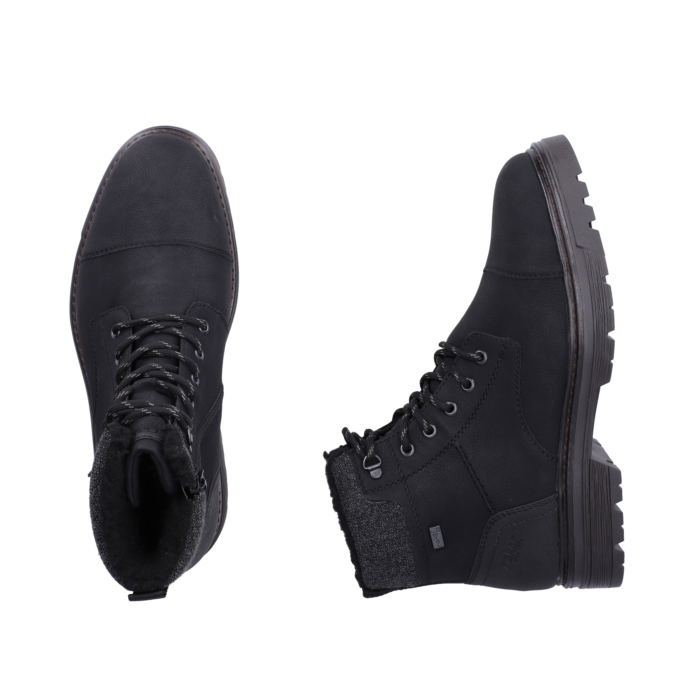 Rieker Winterboots  Schnürboots mit Innenreißverschluss, schmale Form